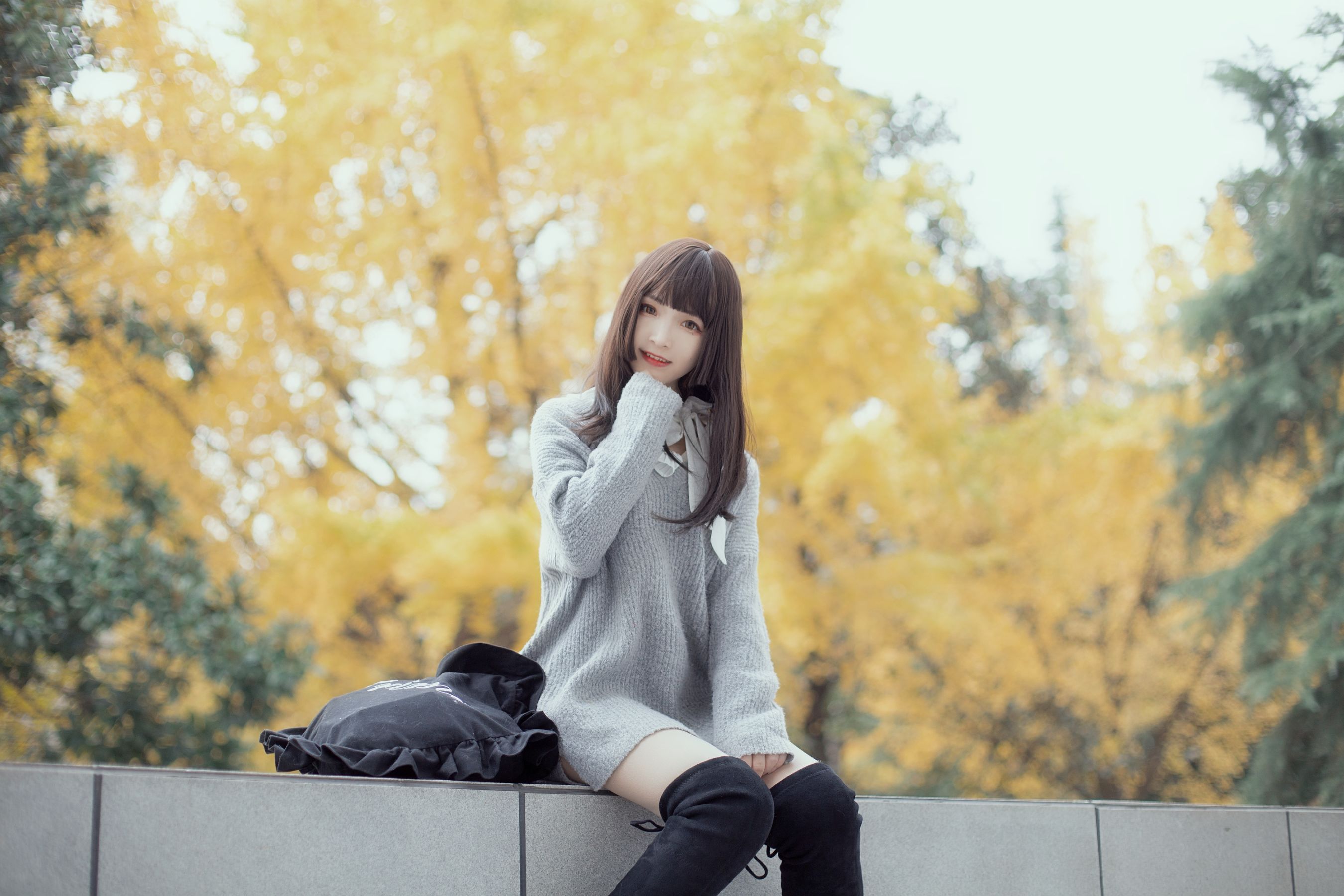 图片[6] - 古川kagura - 银杏树下 [21P] - 机器猫次元 - 机器猫次元