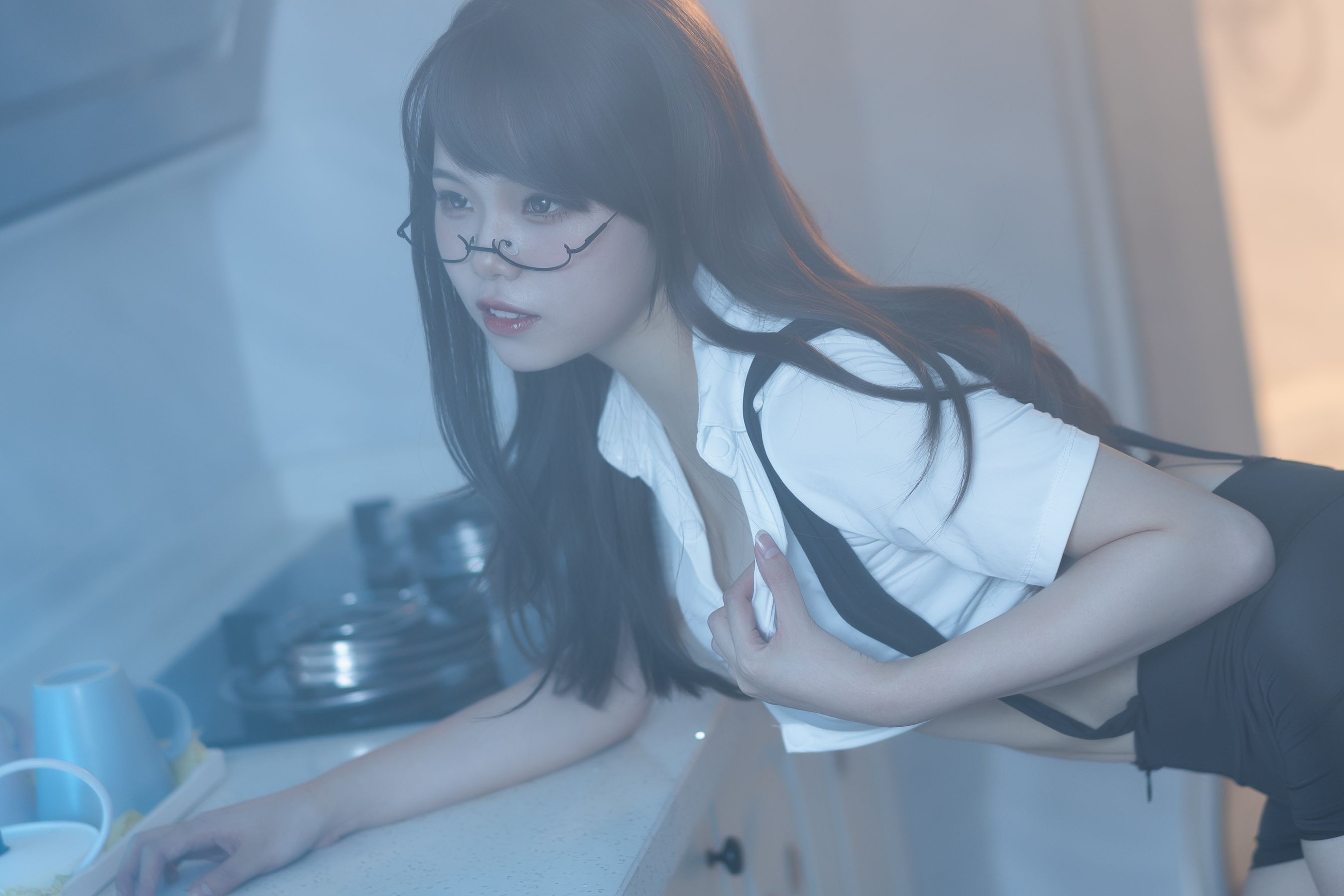 图片[2] - 七月喵子 - 眼镜娘1号 [21P] - 机器猫次元 - 机器猫次元