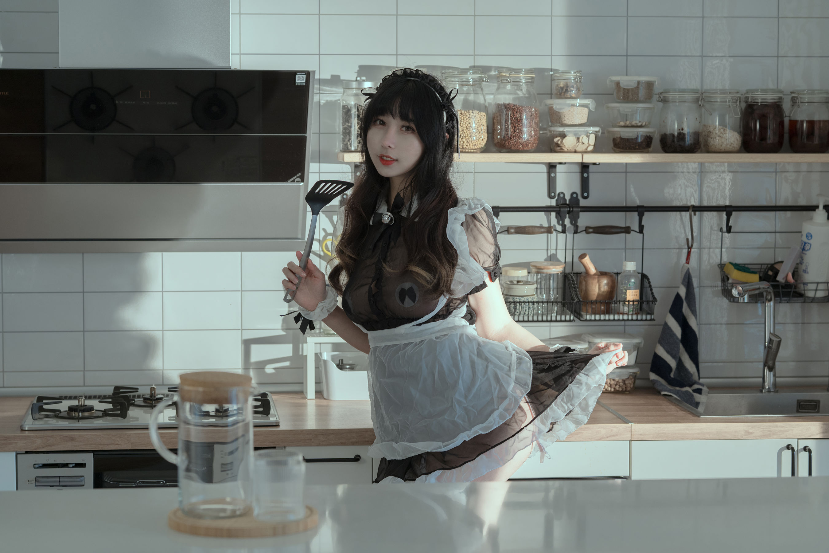 图片[2] - 云溪溪 - 奶桃女仆 [40P] - 机器猫次元 - 机器猫次元