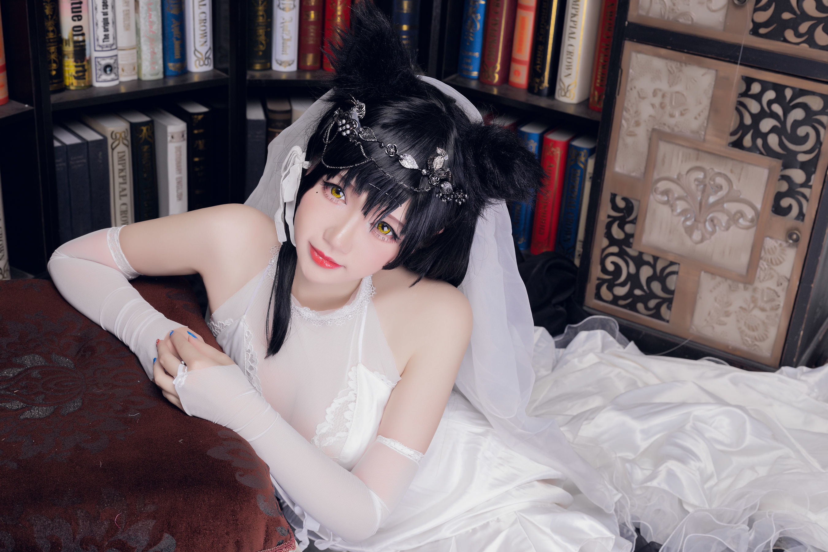 图片[1] - 雪晴Astra - 爱宕花嫁 [18P] - 机器猫次元 - 机器猫次元