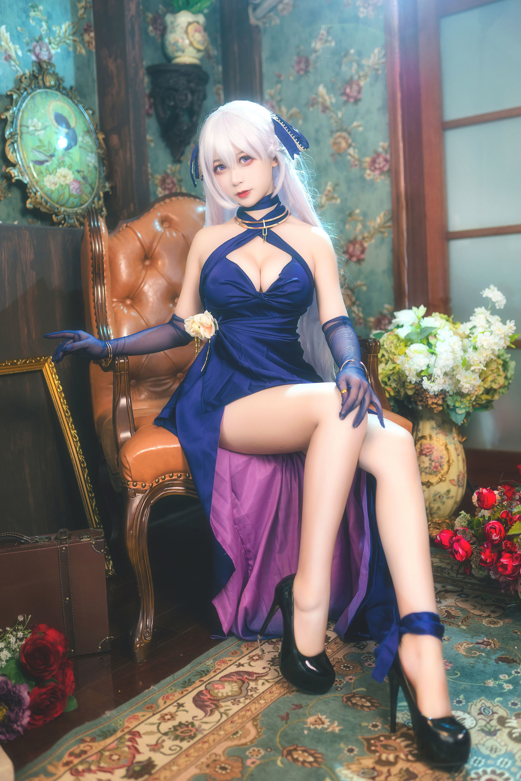 图片[1] - 樱落酱w 贝法礼服 [12P] - 机器猫次元 - 机器猫次元