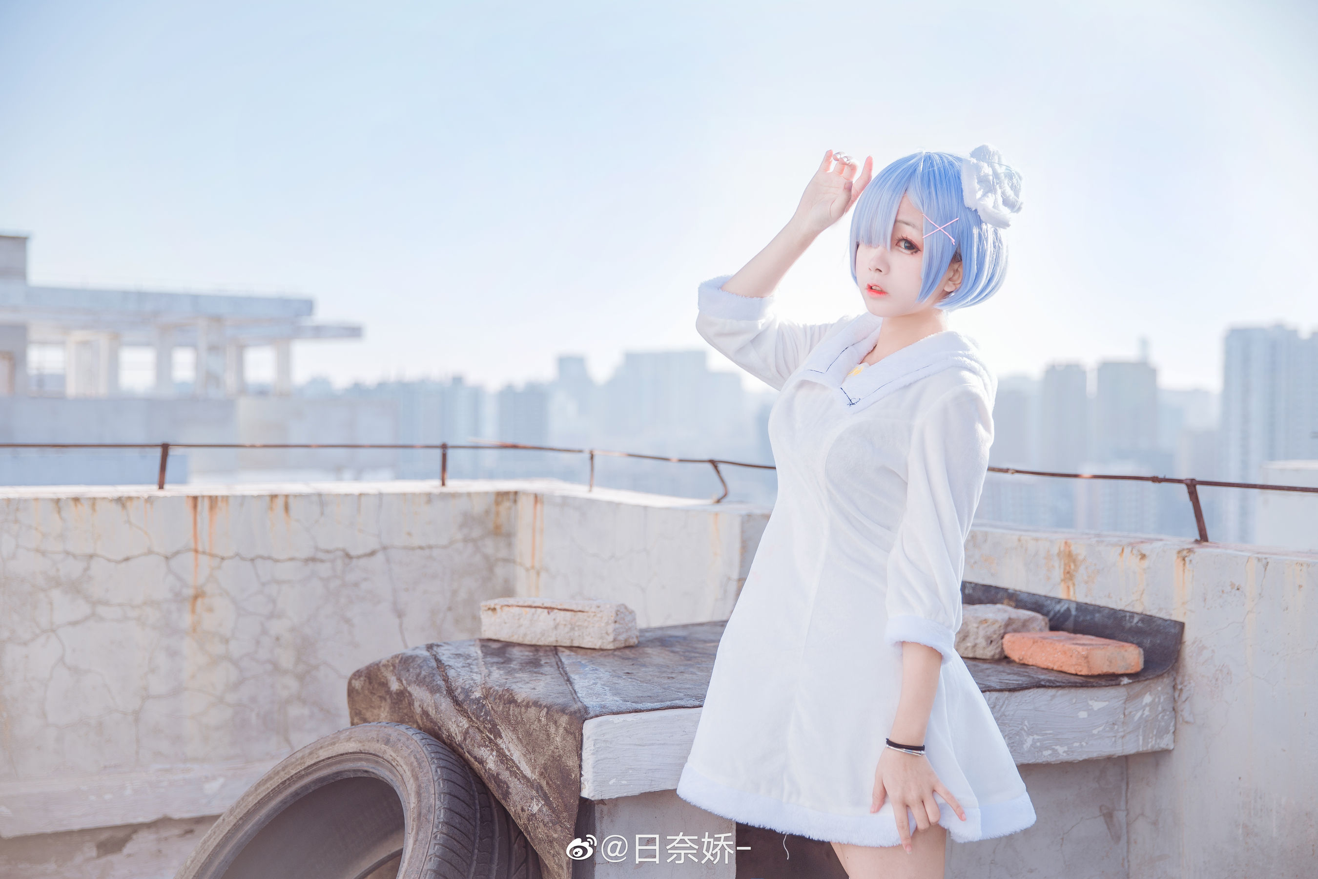 图片[5] - 日奈娇 - 蕾姆 白裙 [11P] - 机器猫次元 - 机器猫次元