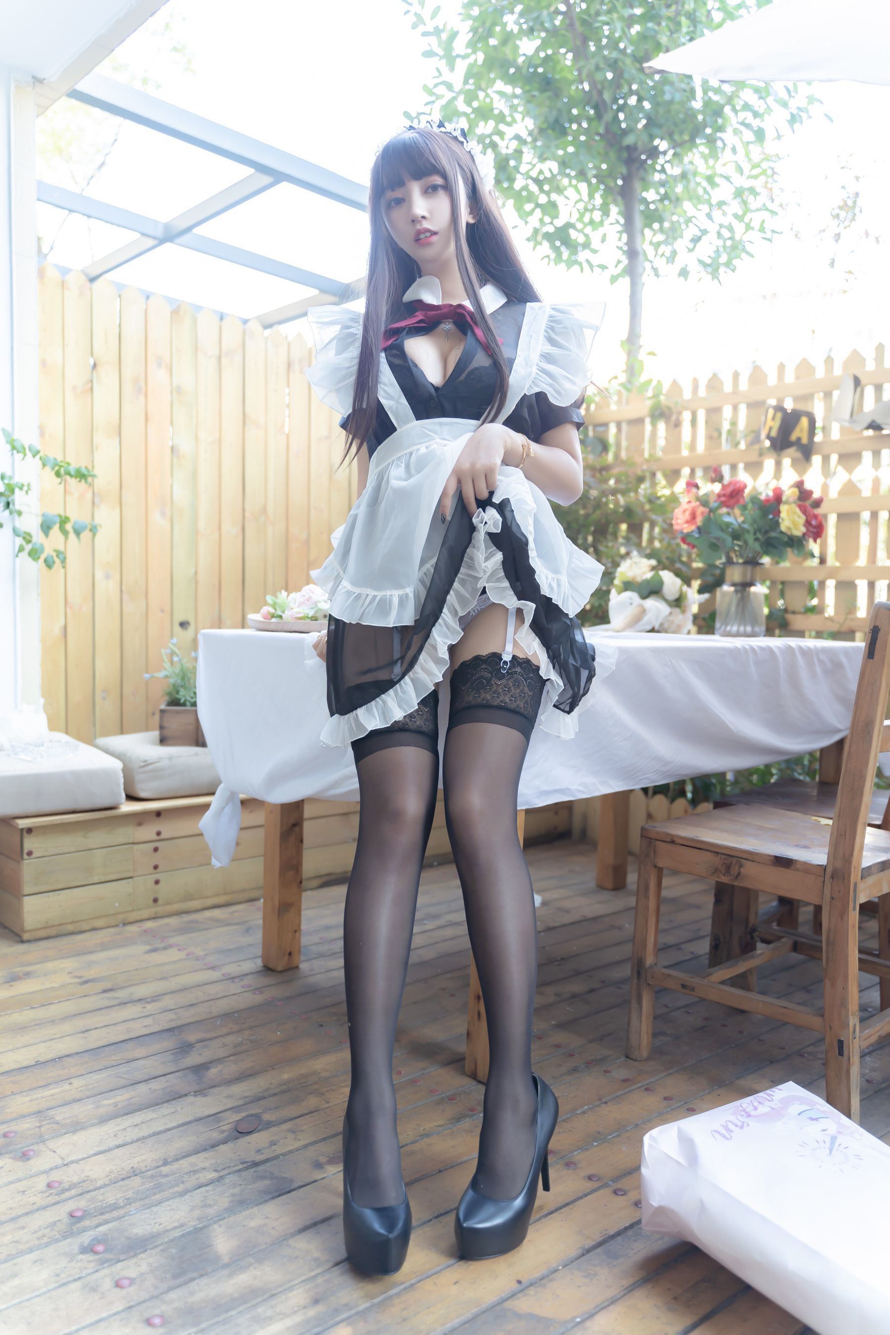 图片[7] - 米线线sama写真 透明女仆 [49P] - 机器猫次元 - 机器猫次元