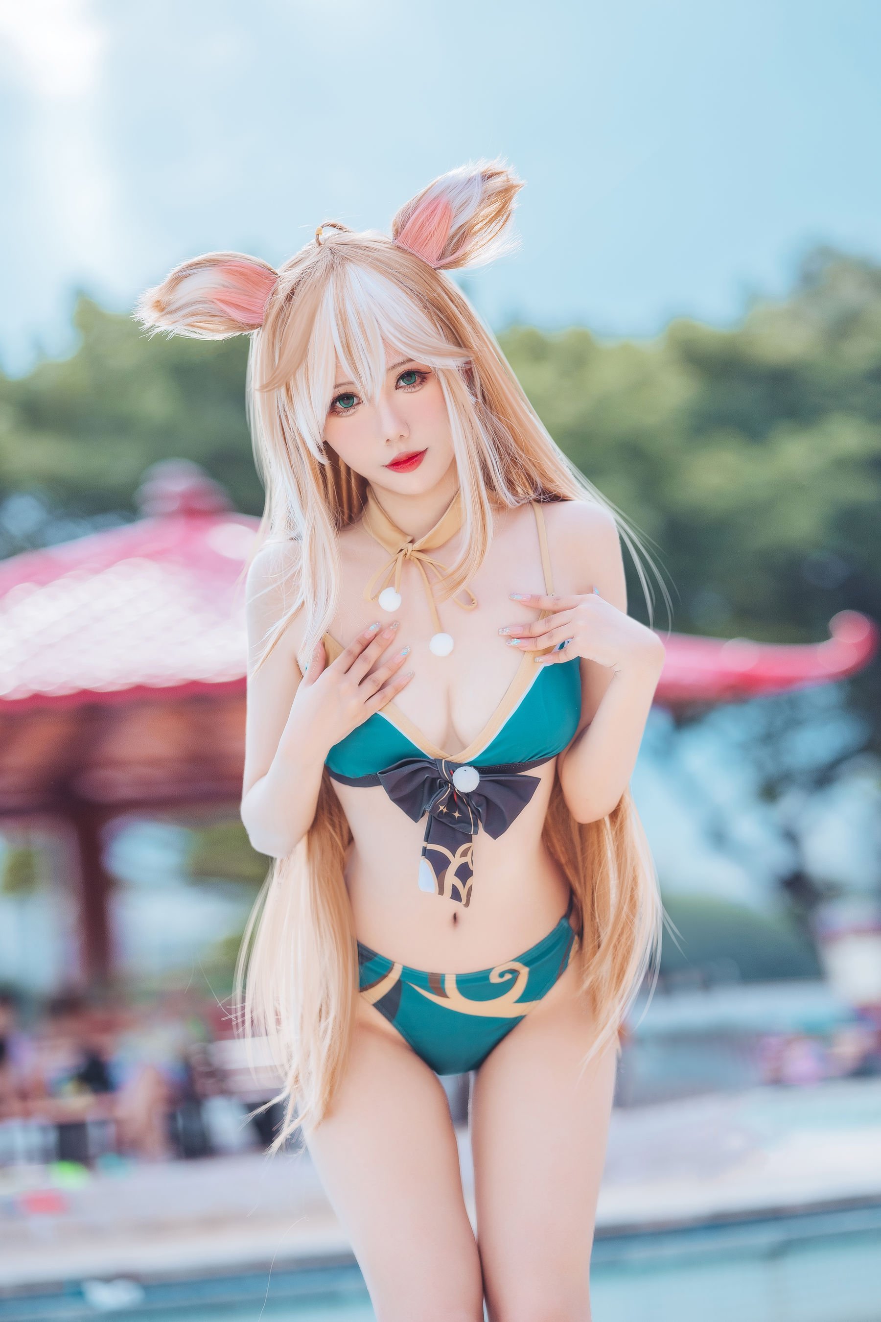 图片[3] - 仙女月 - 泽月希娜小姐泳装 [15P] - 机器猫次元 - 机器猫次元