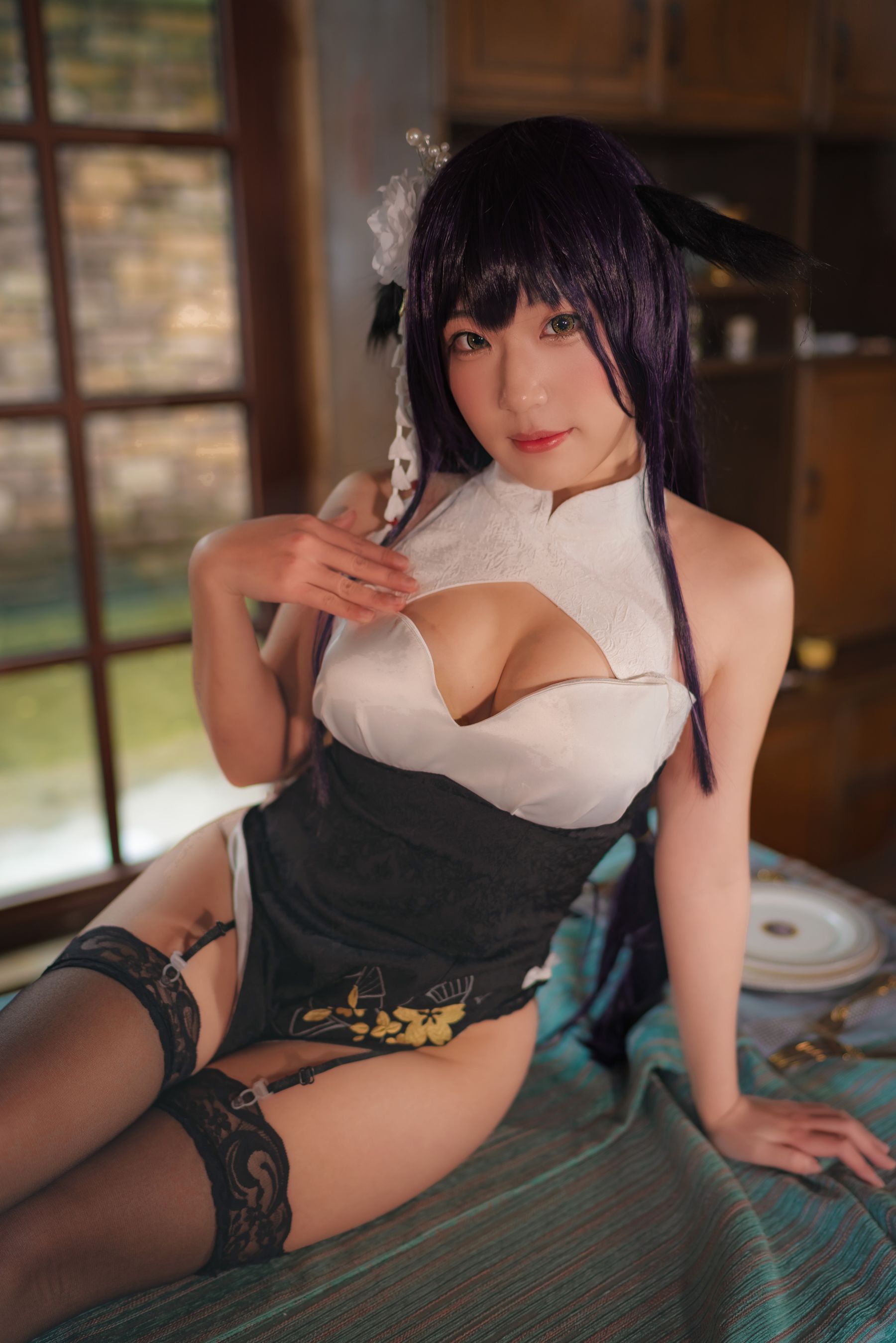图片[3] - Mime弥美 - 碧蓝航线 吾妻 旗袍 [9P] - 机器猫次元 - 机器猫次元