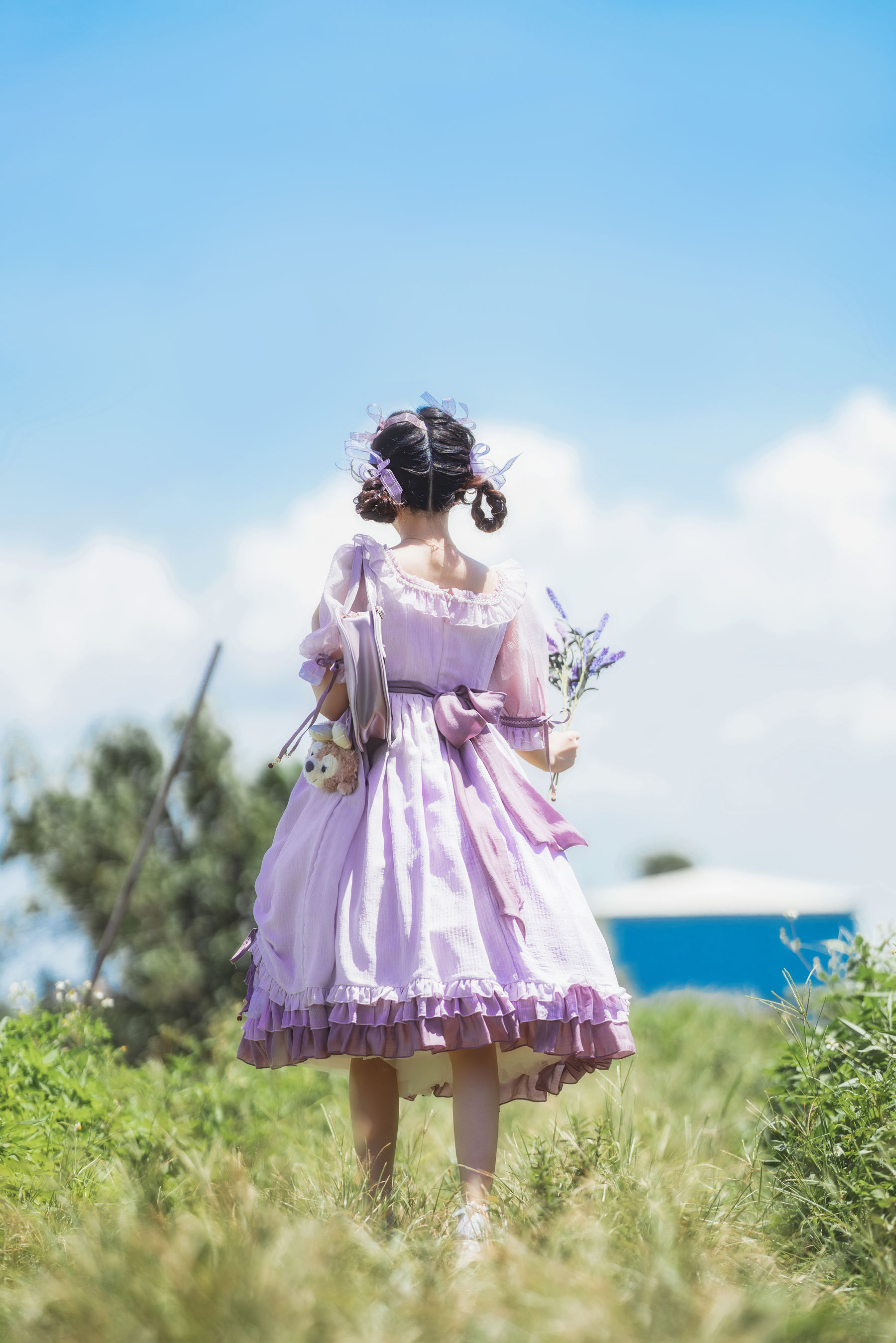 图片[3] - 桜桃喵 - 少女之紫萱 [15P] - 机器猫次元 - 机器猫次元