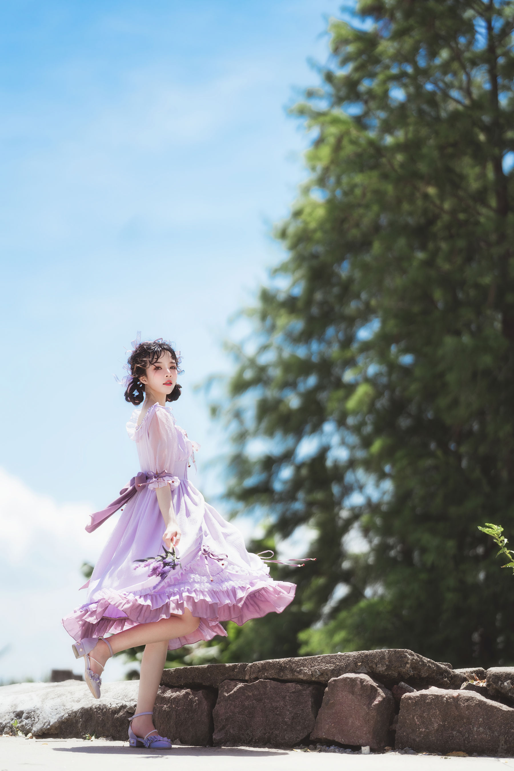 图片[4] - 桜桃喵 - 少女之紫萱 [15P] - 机器猫次元 - 机器猫次元