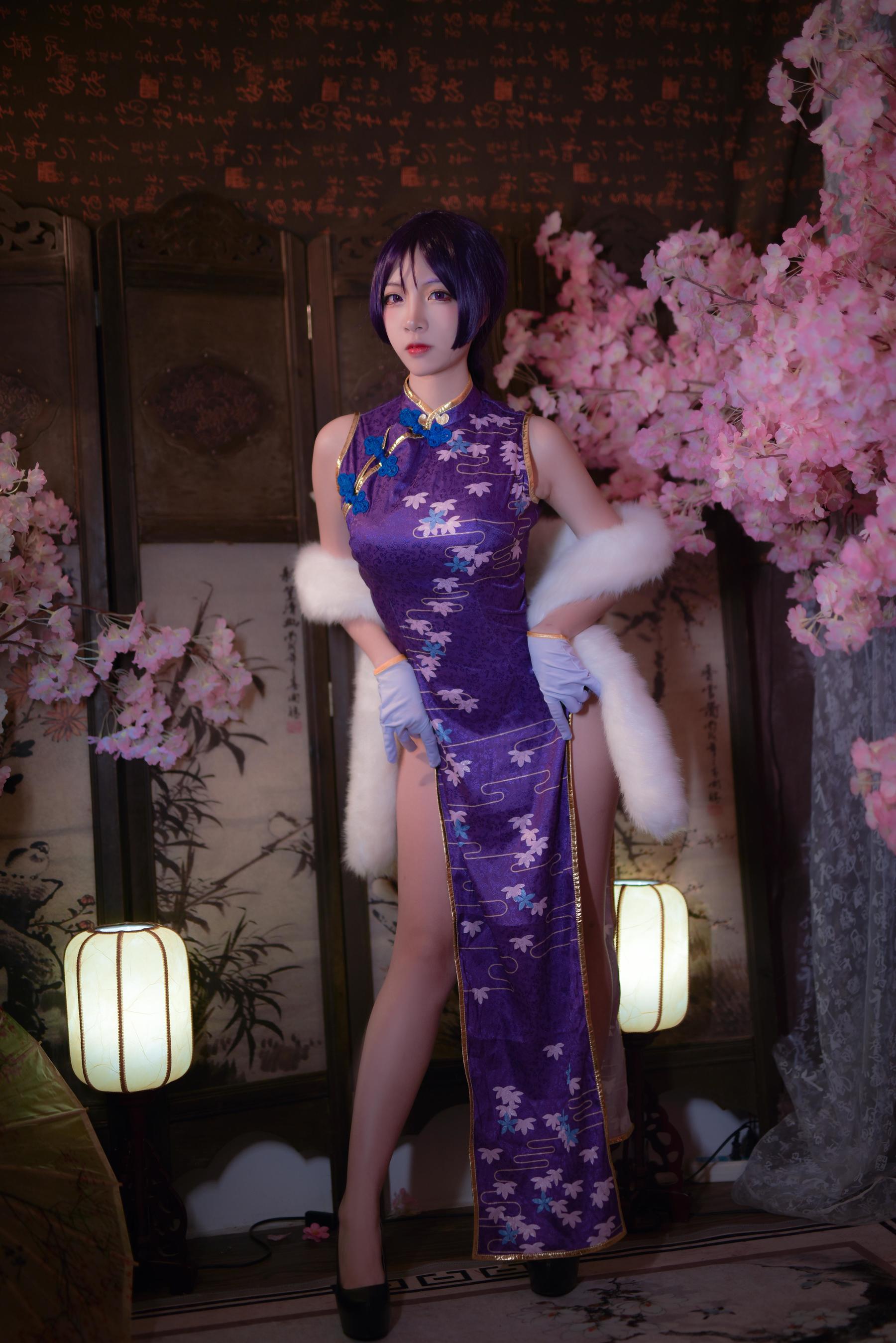 图片[7] - 二佐Nisa Fate奶光旗袍 [20P] - 机器猫次元 - 机器猫次元
