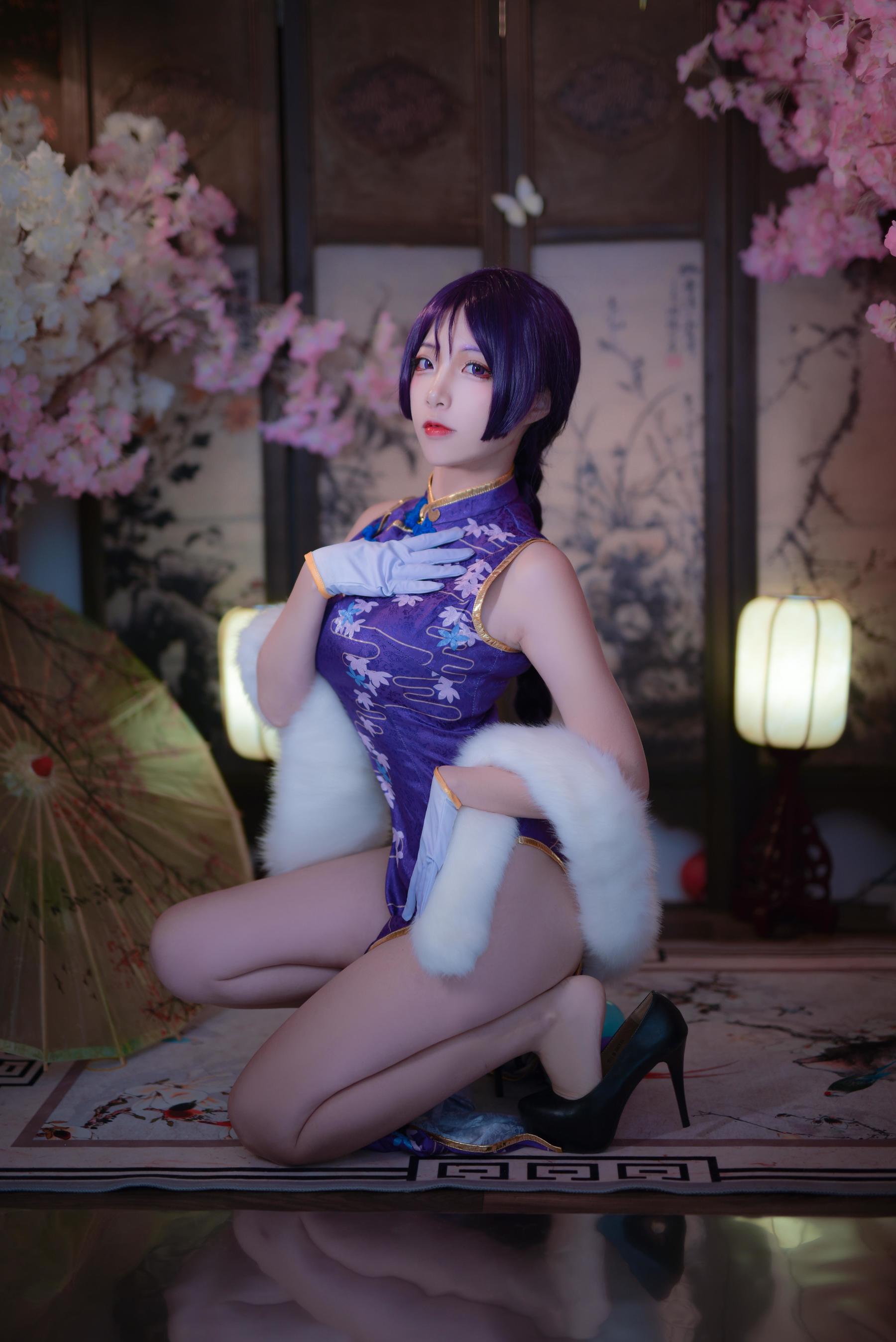 图片[1] - 二佐Nisa Fate奶光旗袍 [20P] - 机器猫次元 - 机器猫次元