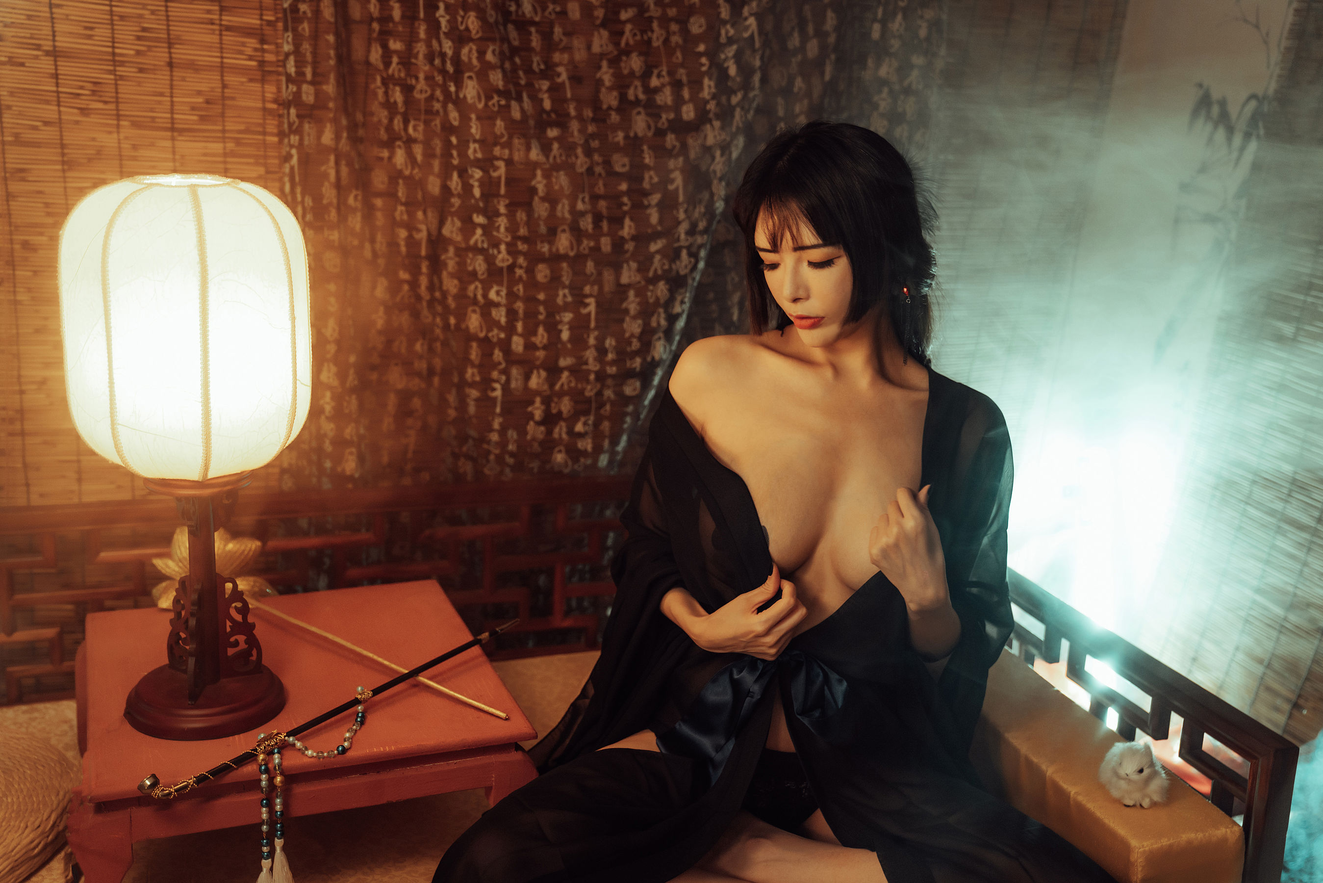 图片[5] - 秋和柯基 - 穿黑纱的小妖精 [38P] - 机器猫次元 - 机器猫次元