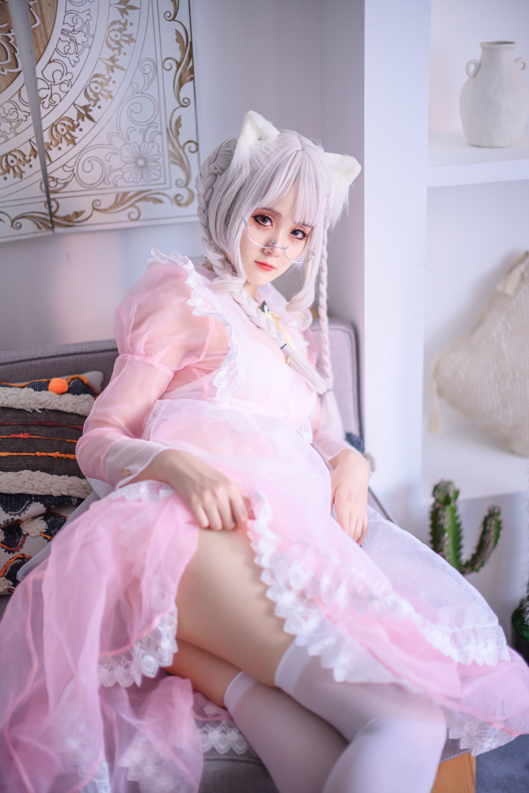 图片[5] - Akisoso秋楚楚 粉色透明女仆 [21P] - 机器猫次元 - 机器猫次元