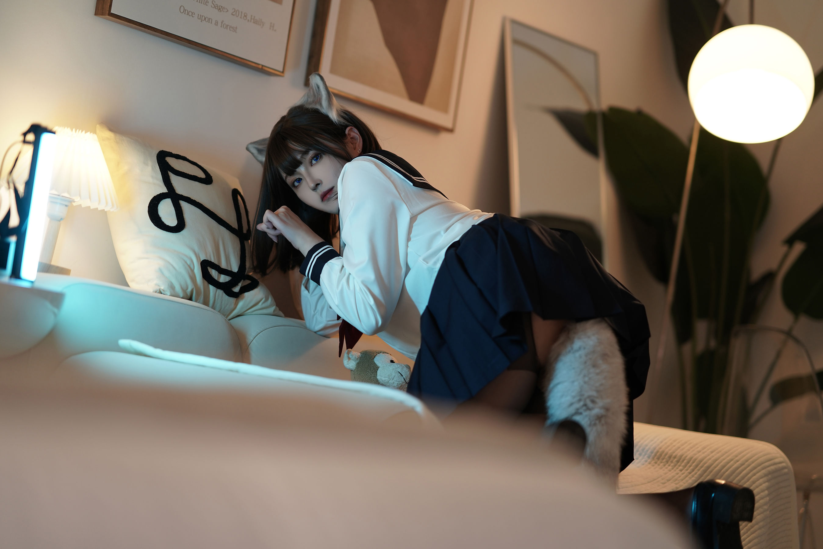 图片[4] - Natsuko夏夏子 - 大尾巴喵 [50P] - 机器猫次元 - 机器猫次元