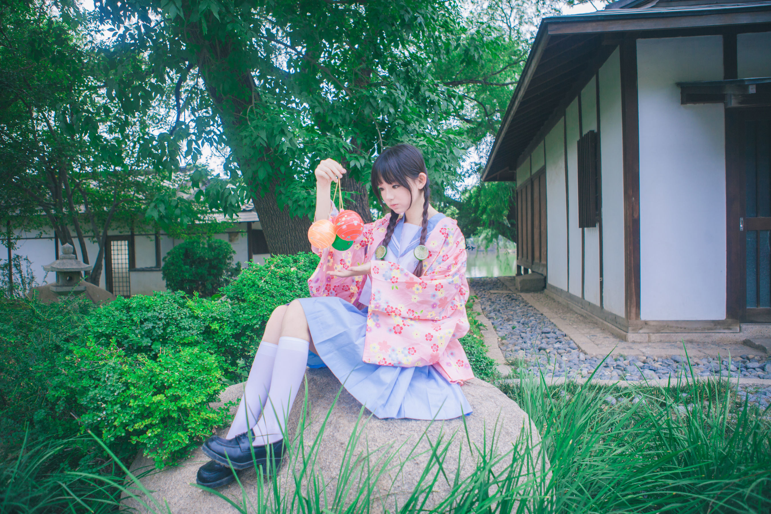图片[7] - 可爱妹妹樱群 和服 [17P] - 机器猫次元 - 机器猫次元