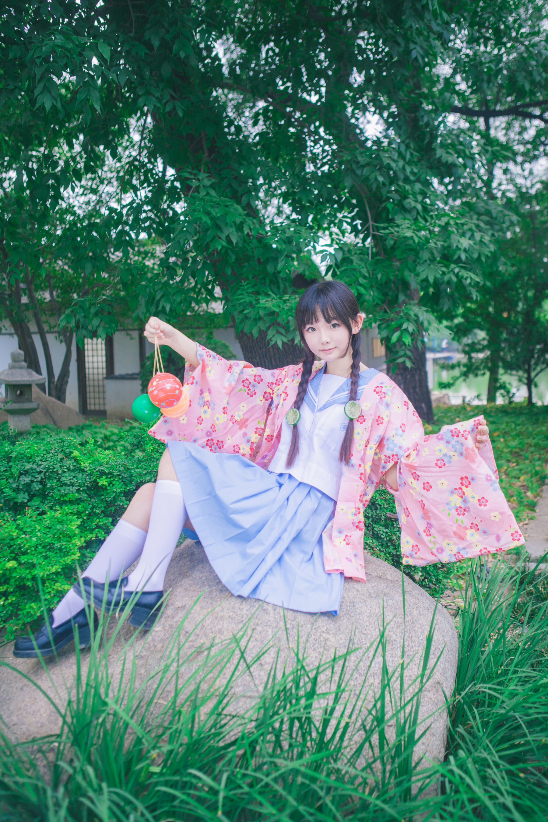 图片[6] - 可爱妹妹樱群 和服 [17P] - 机器猫次元 - 机器猫次元