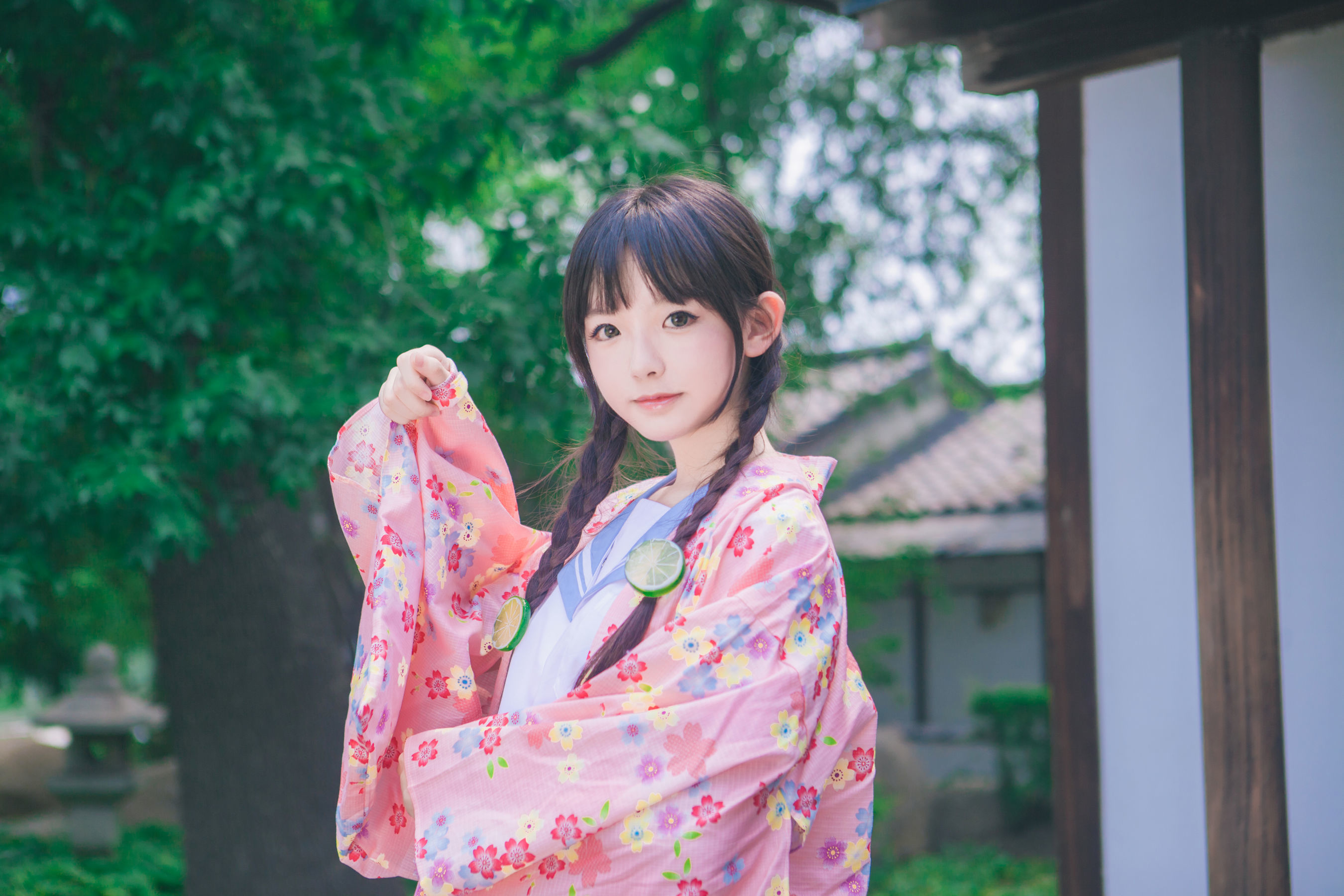 图片[2] - 可爱妹妹樱群 和服 [17P] - 机器猫次元 - 机器猫次元