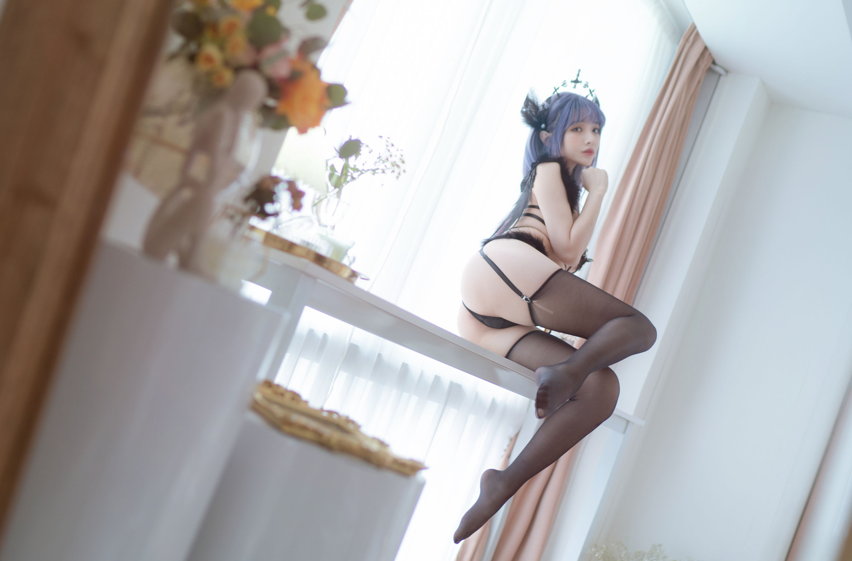 图片[3] - 雯妹不讲道理 - 黑色天使 [46P] - 机器猫次元 - 机器猫次元