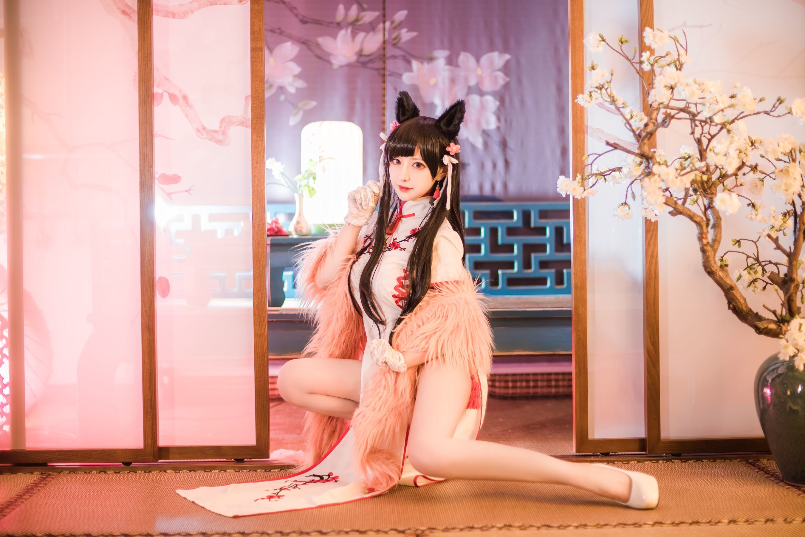 图片[3] - Shika小鹿鹿 - 爱宕旗袍 [30P] - 机器猫次元 - 机器猫次元
