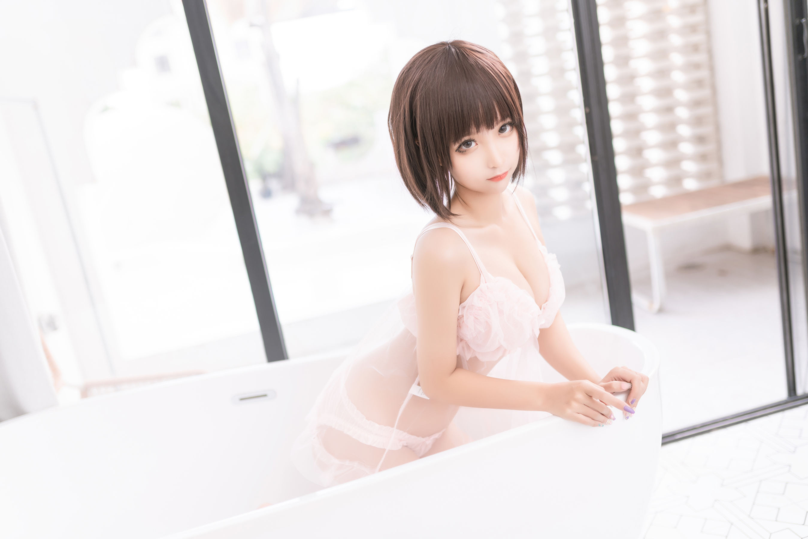 图片[3] - 蠢沫沫 - 粉纱 [40P] - 机器猫次元 - 机器猫次元