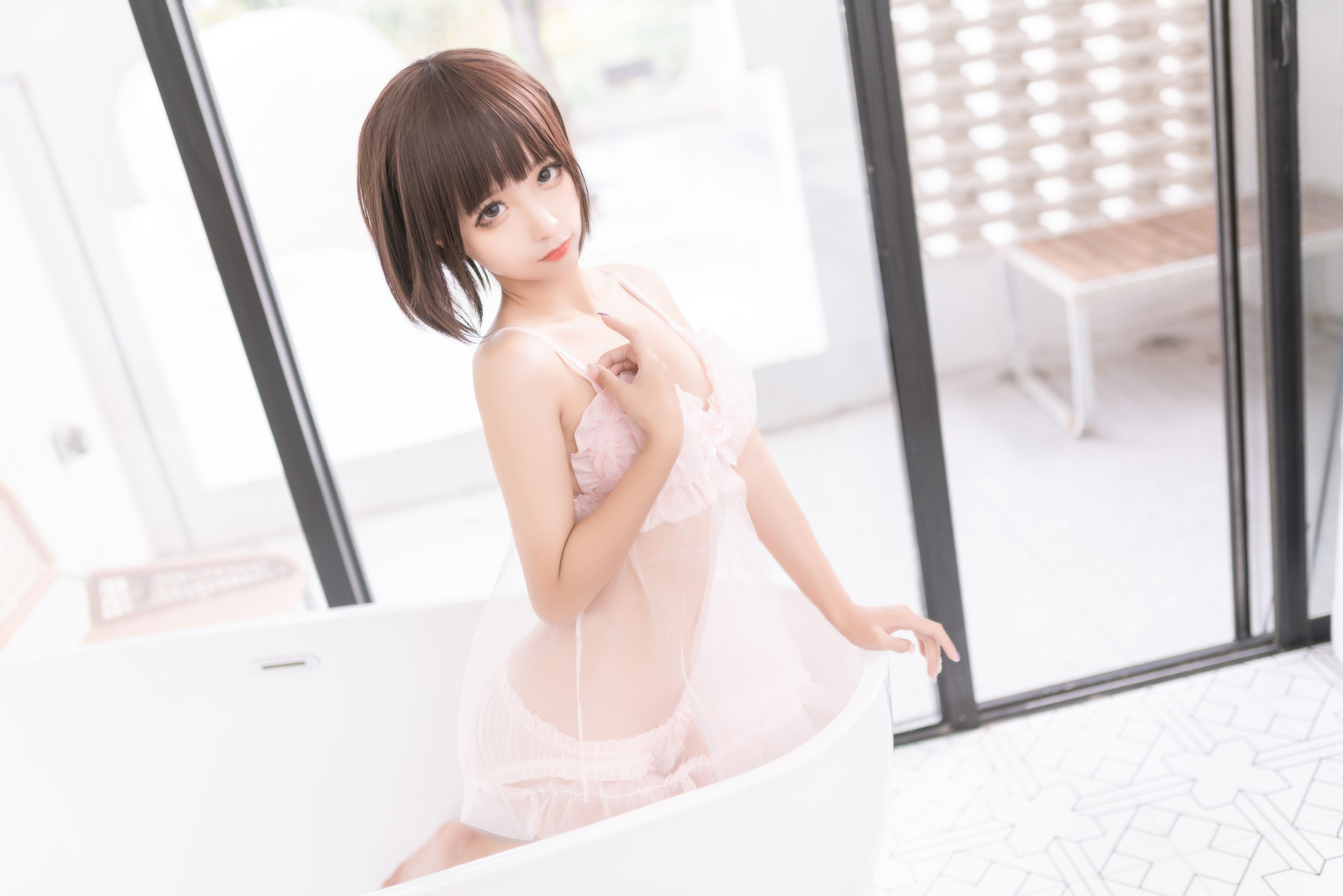 图片[2] - 蠢沫沫 - 粉纱 [40P] - 机器猫次元 - 机器猫次元