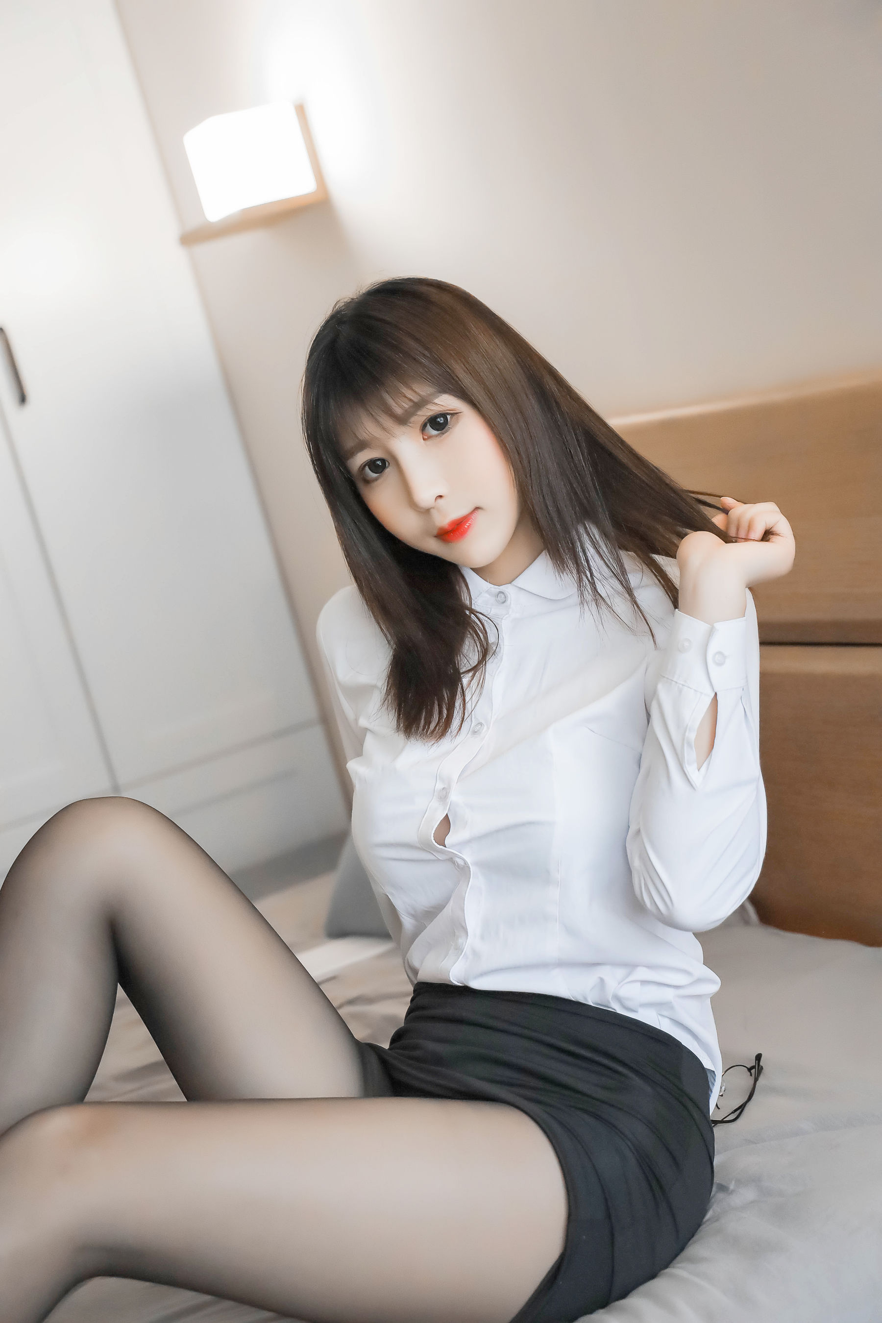 图片[6] - w黑米粥w - 制服OL [34P] - 机器猫次元 - 机器猫次元