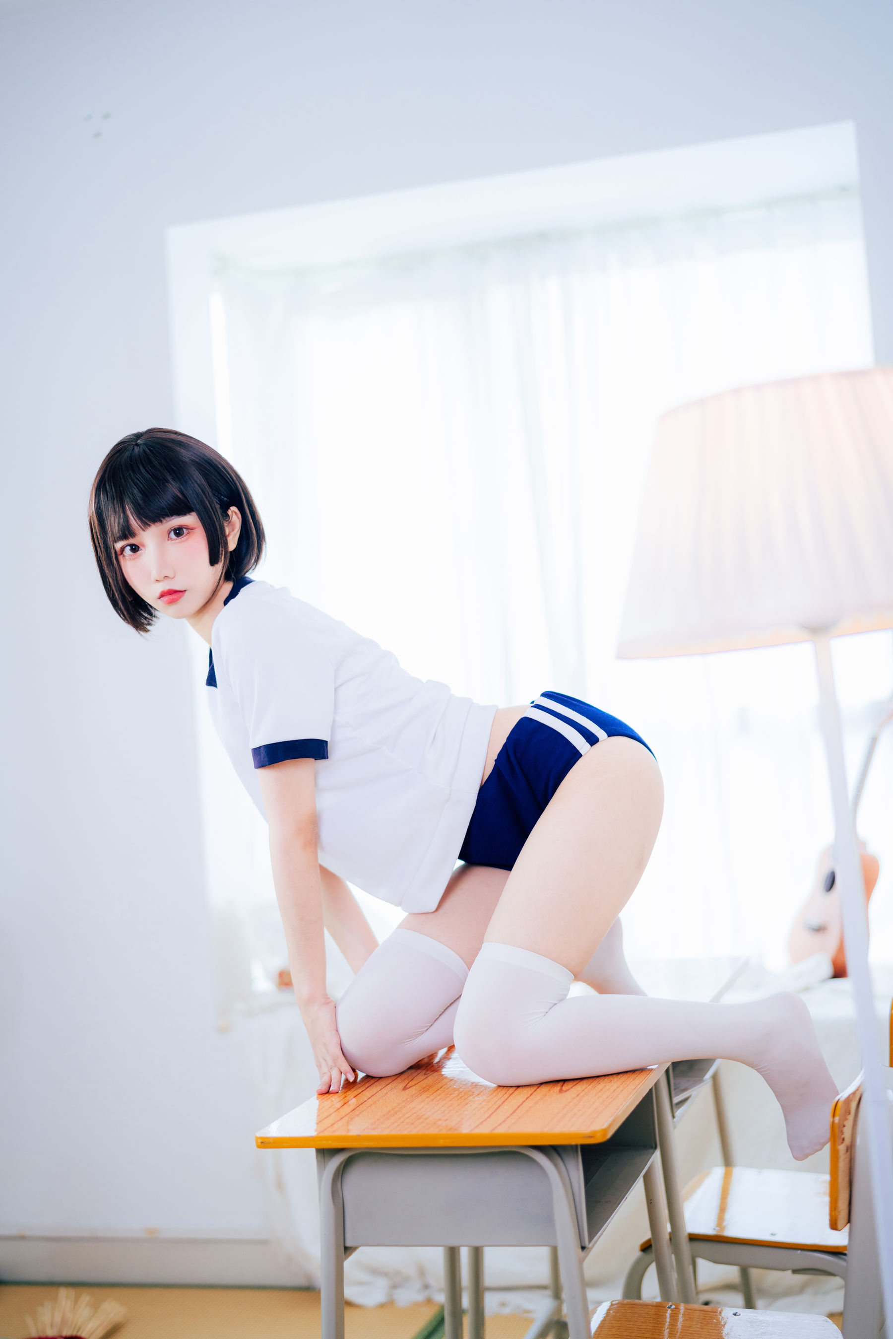 图片[4] - 果咩酱w - 体操服 [19P] - 机器猫次元 - 机器猫次元