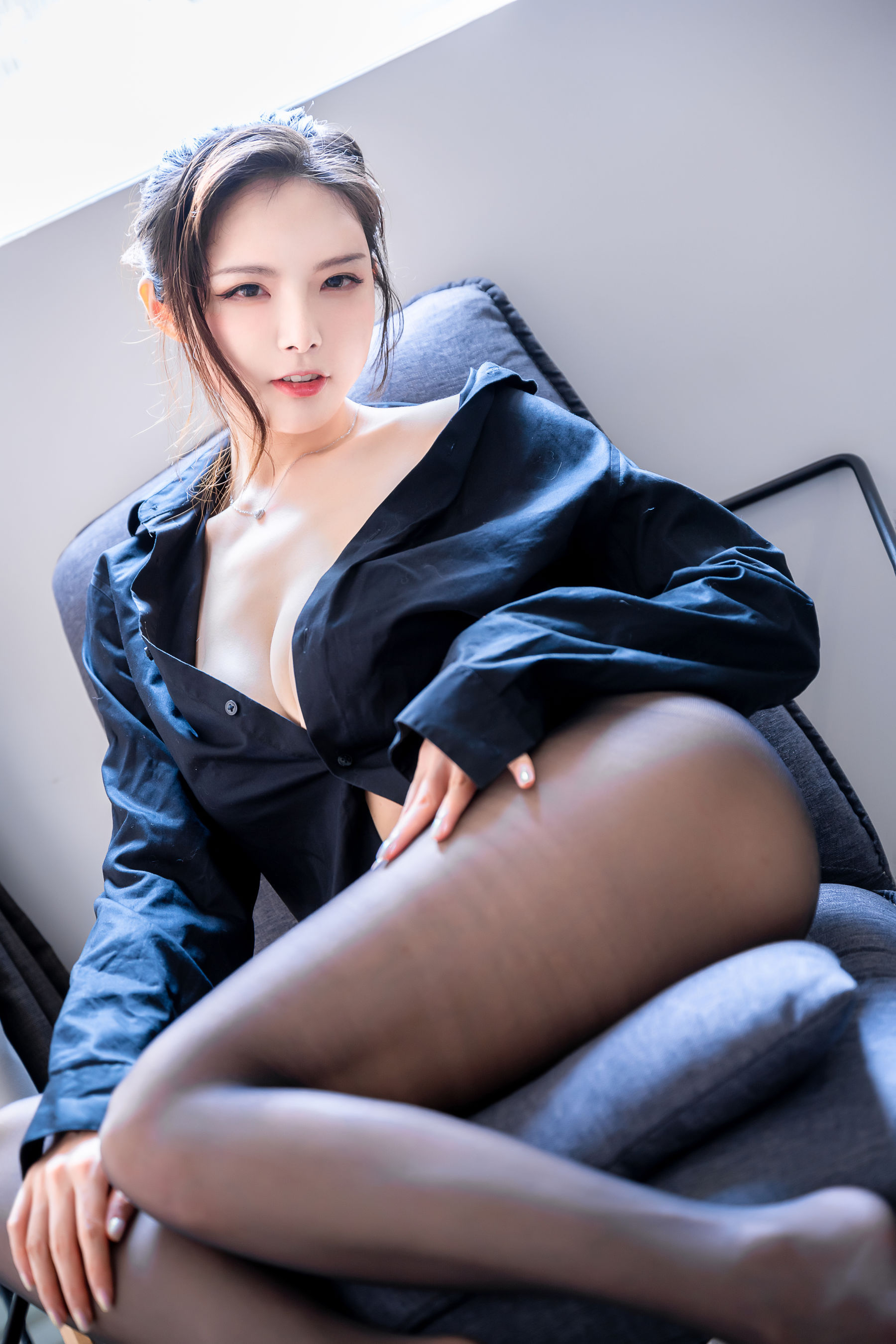 图片[7] - 秋和柯基 - 黑色衬衫 [37P] - 机器猫次元 - 机器猫次元