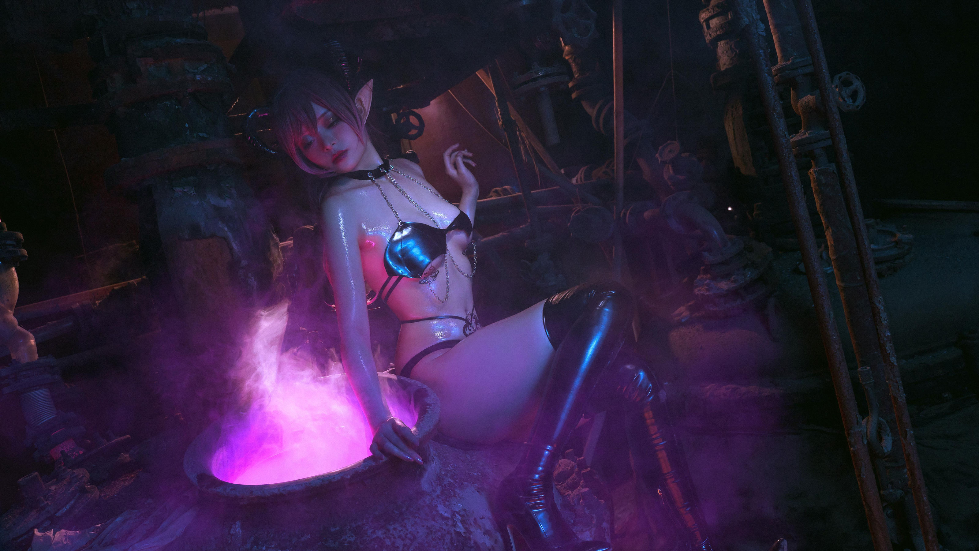 图片[3] - 爆机少女喵小吉 - 魅魔 [16P] - 机器猫次元 - 机器猫次元