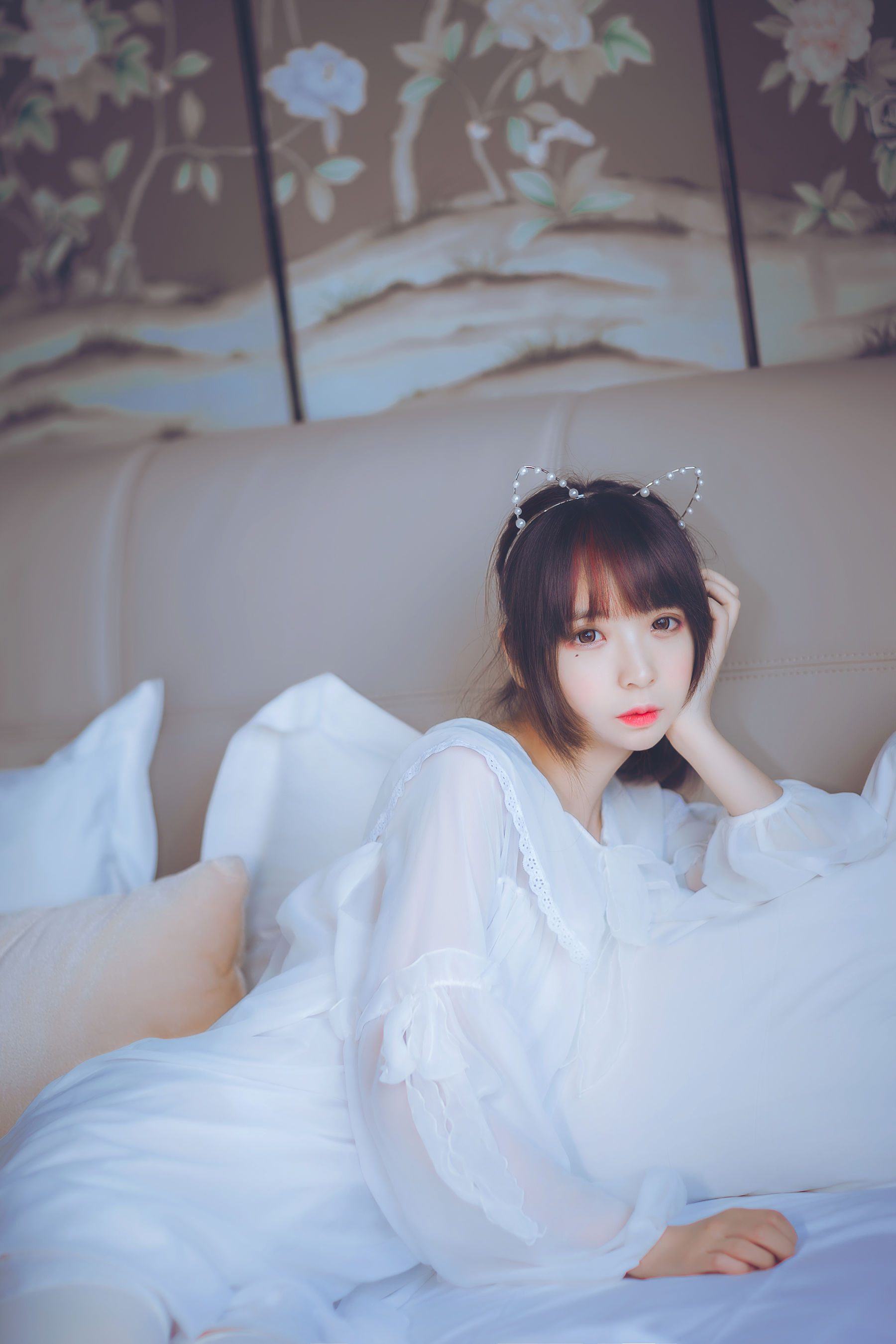 图片[5] - 疯猫ss 白色睡衣 [24P] - 机器猫次元 - 机器猫次元