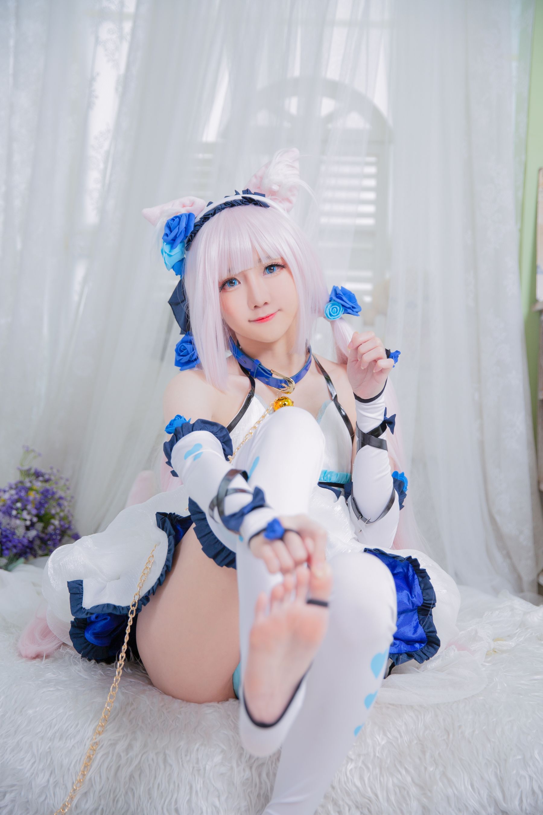 图片[1] - Sally Dorasnow - Nekopara Vanilla Lingerie [40P] - 机器猫次元 - 机器猫次元