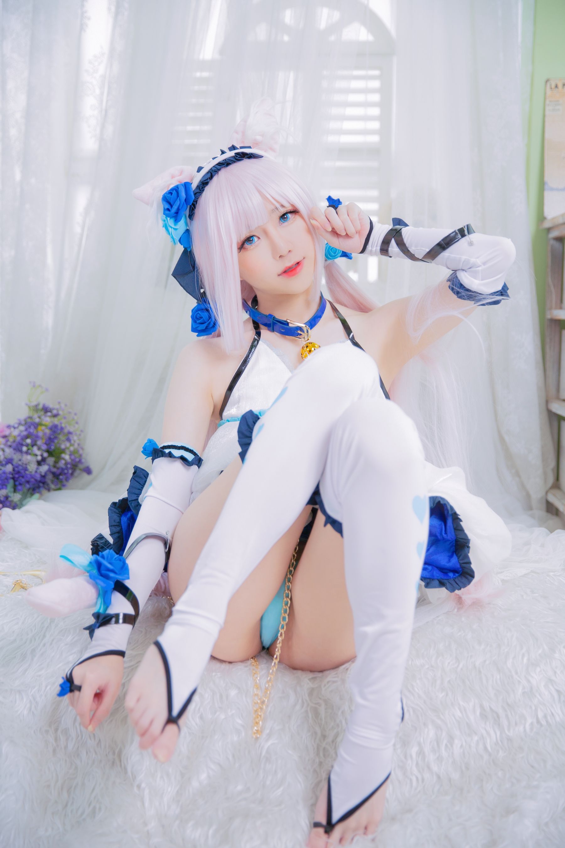 图片[4] - Sally Dorasnow - Nekopara Vanilla Lingerie [40P] - 机器猫次元 - 机器猫次元