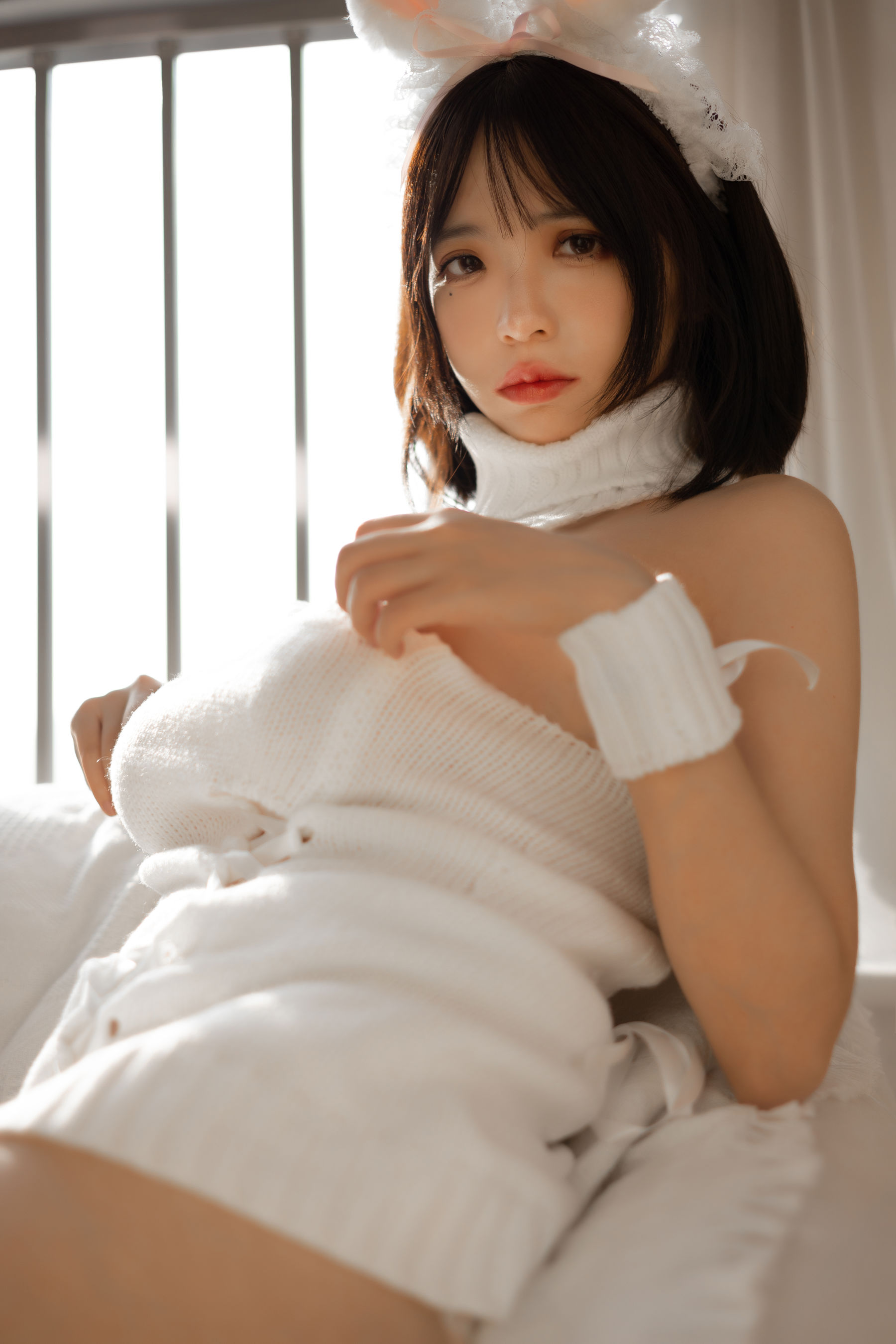 图片[2] - 疯猫ss - 白色毛衣 [40P] - 机器猫次元 - 机器猫次元