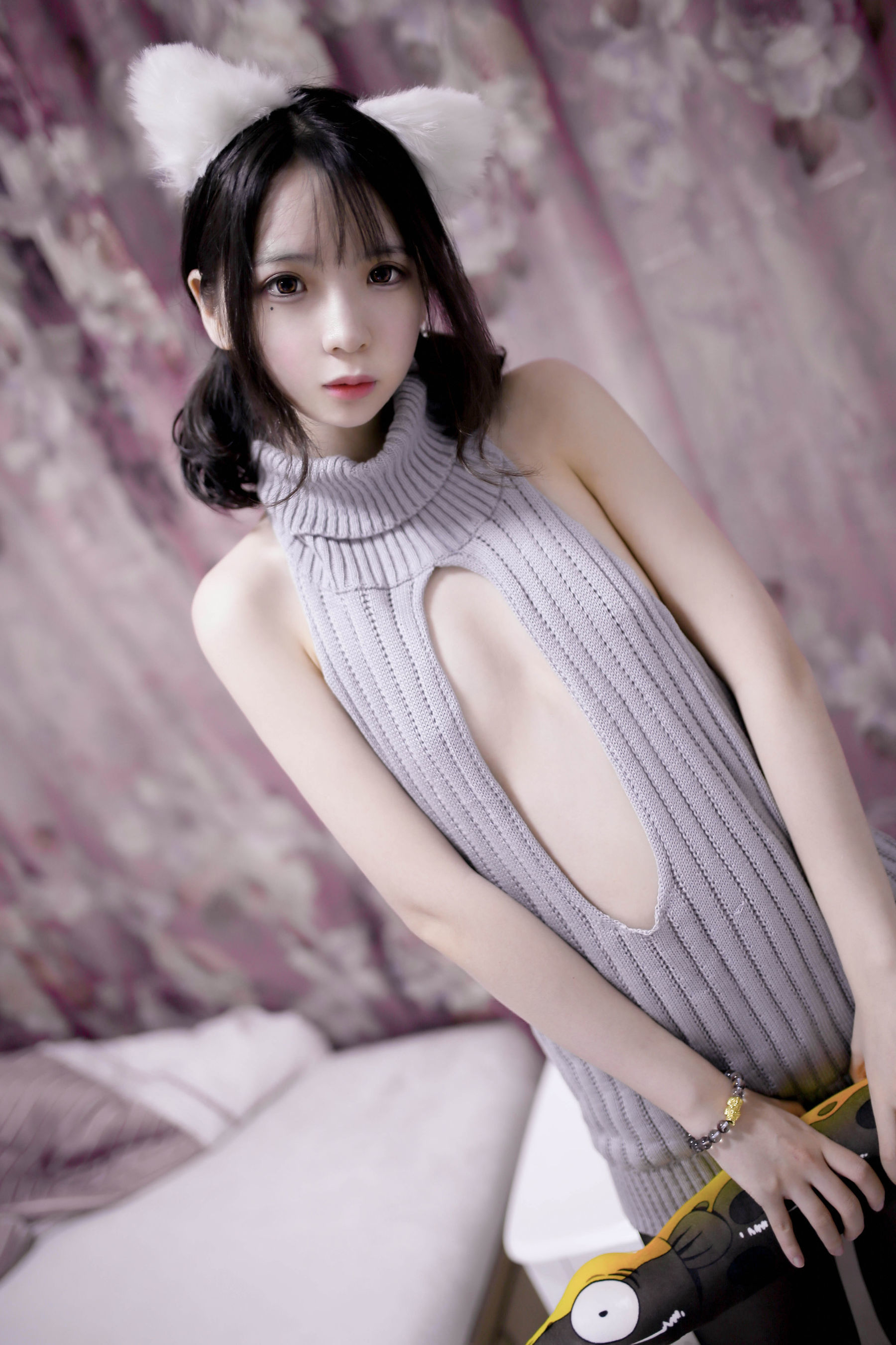 图片[6] - 疯猫ss 露背毛衣 [16P] - 机器猫次元 - 机器猫次元