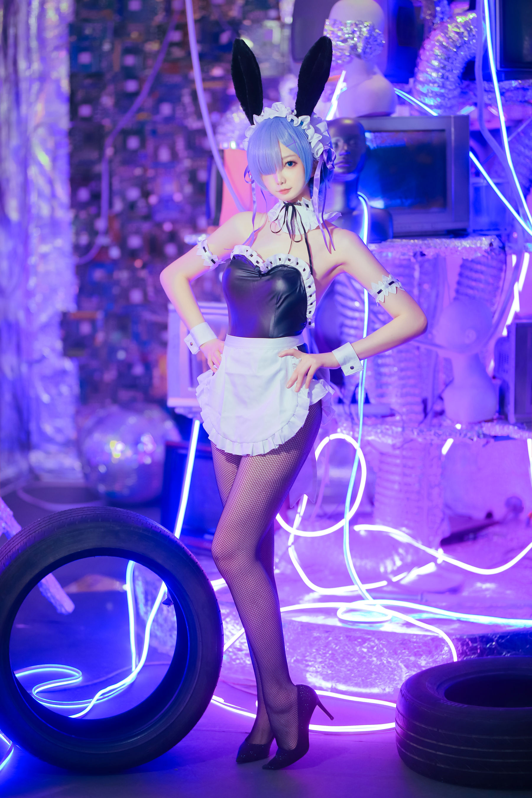 图片[1] - 封疆疆v - 蕾姆兔女郎 [18P] - 机器猫次元 - 机器猫次元
