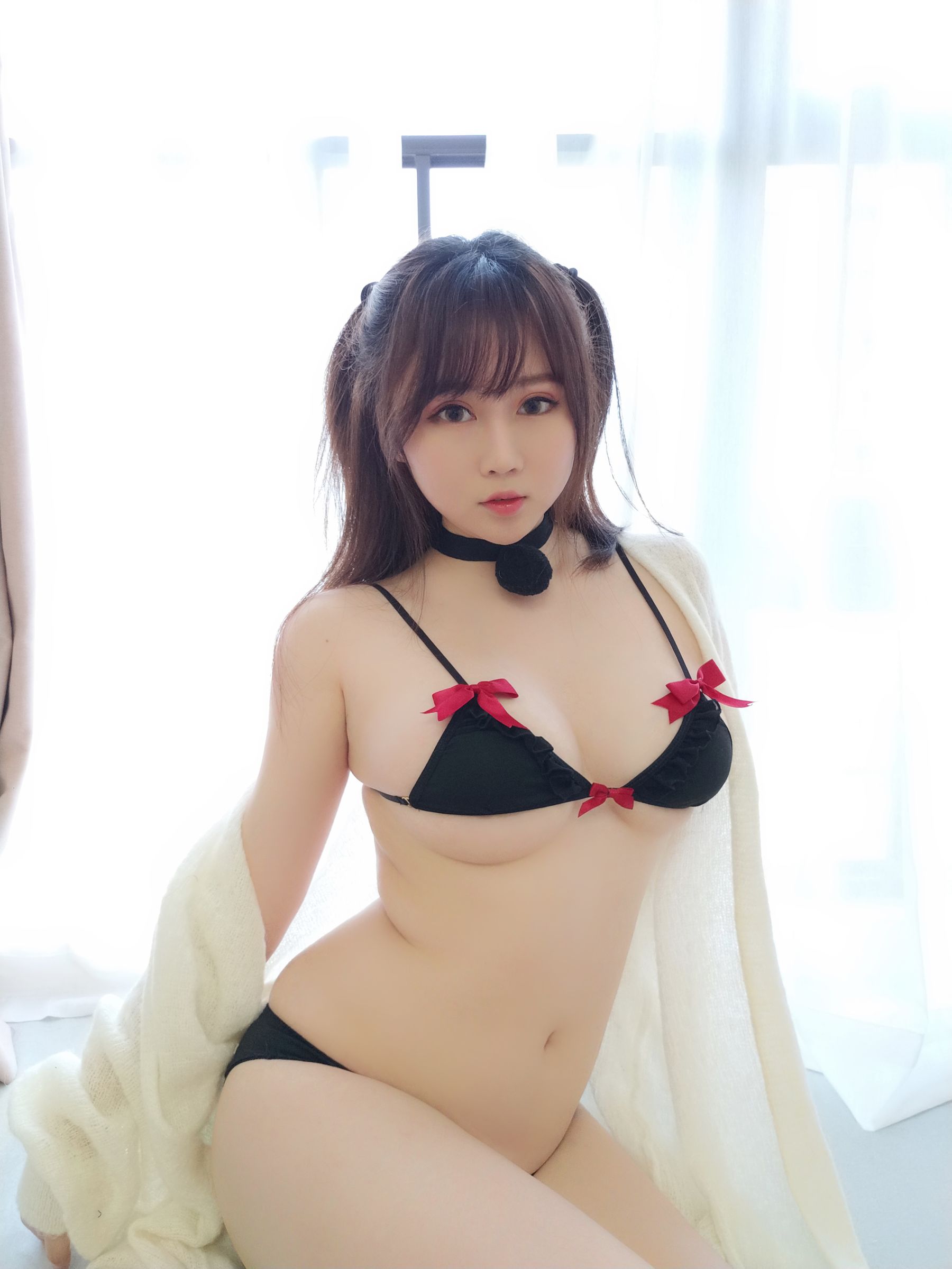 图片[6] - 是依酱呀 黑色情趣内衣 [28P] - 机器猫次元 - 机器猫次元
