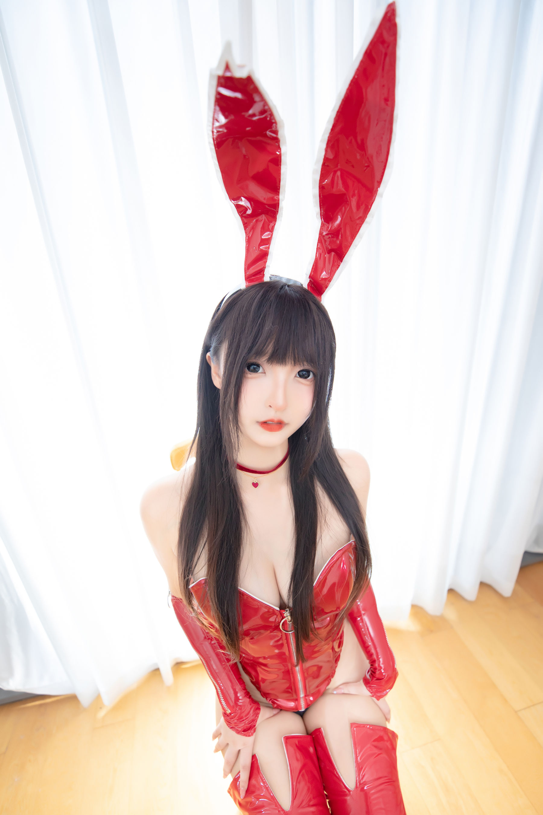 图片[1] - 萝莉神楽板真冬 之红兔迎春 [75P] - 机器猫次元 - 机器猫次元
