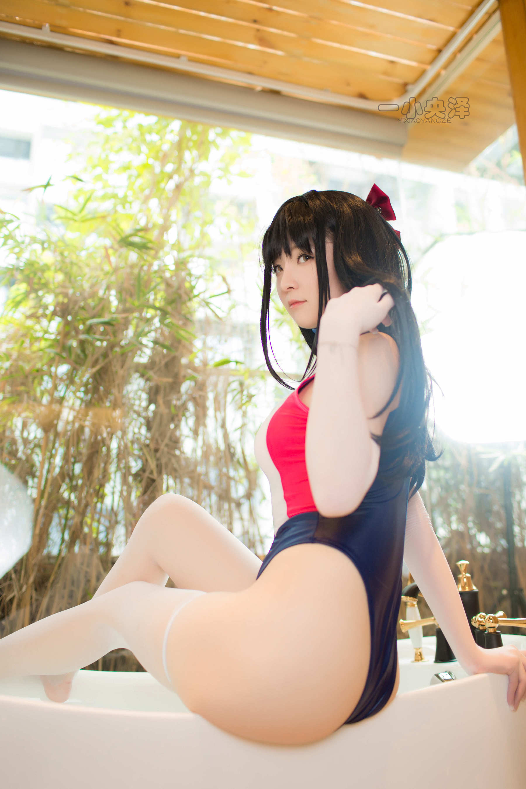 图片[1] - 一小央泽 - 猫女泳衣 [33P] - 机器猫次元 - 机器猫次元