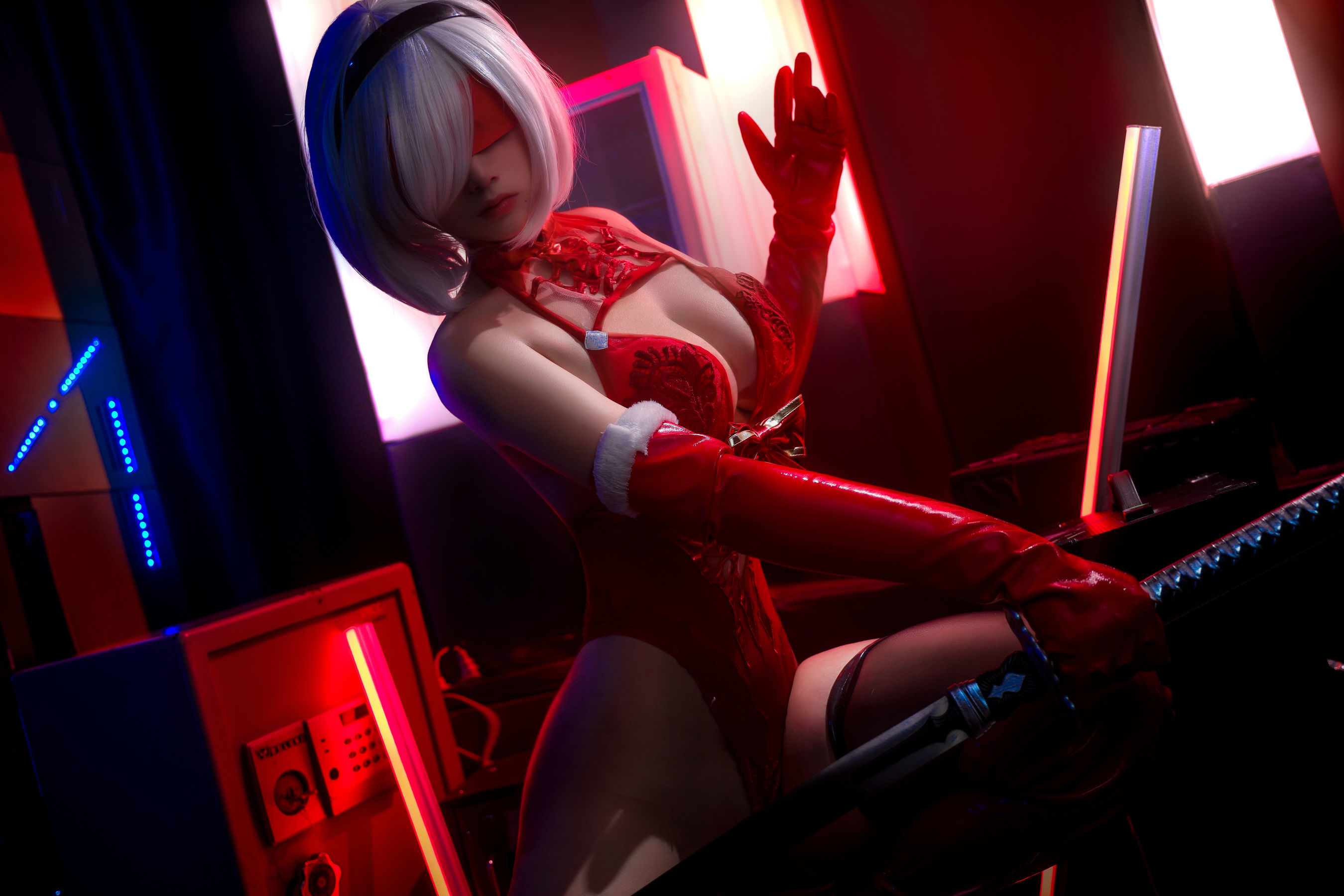 图片[5] - 念念_D - 2B红色同人 [20P] - 机器猫次元 - 机器猫次元