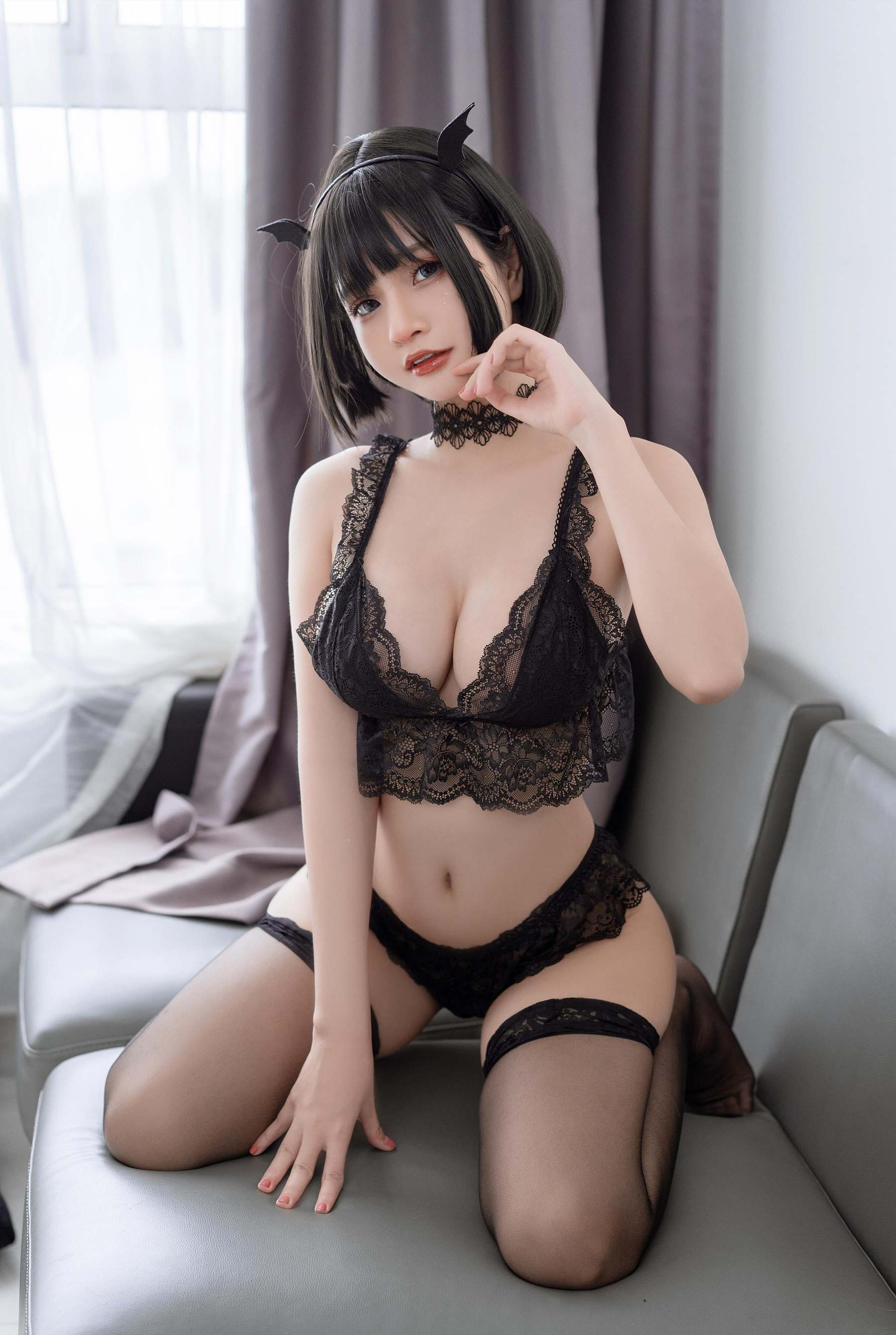 图片[6] - Azami - Black Lace [16P] - 机器猫次元 - 机器猫次元