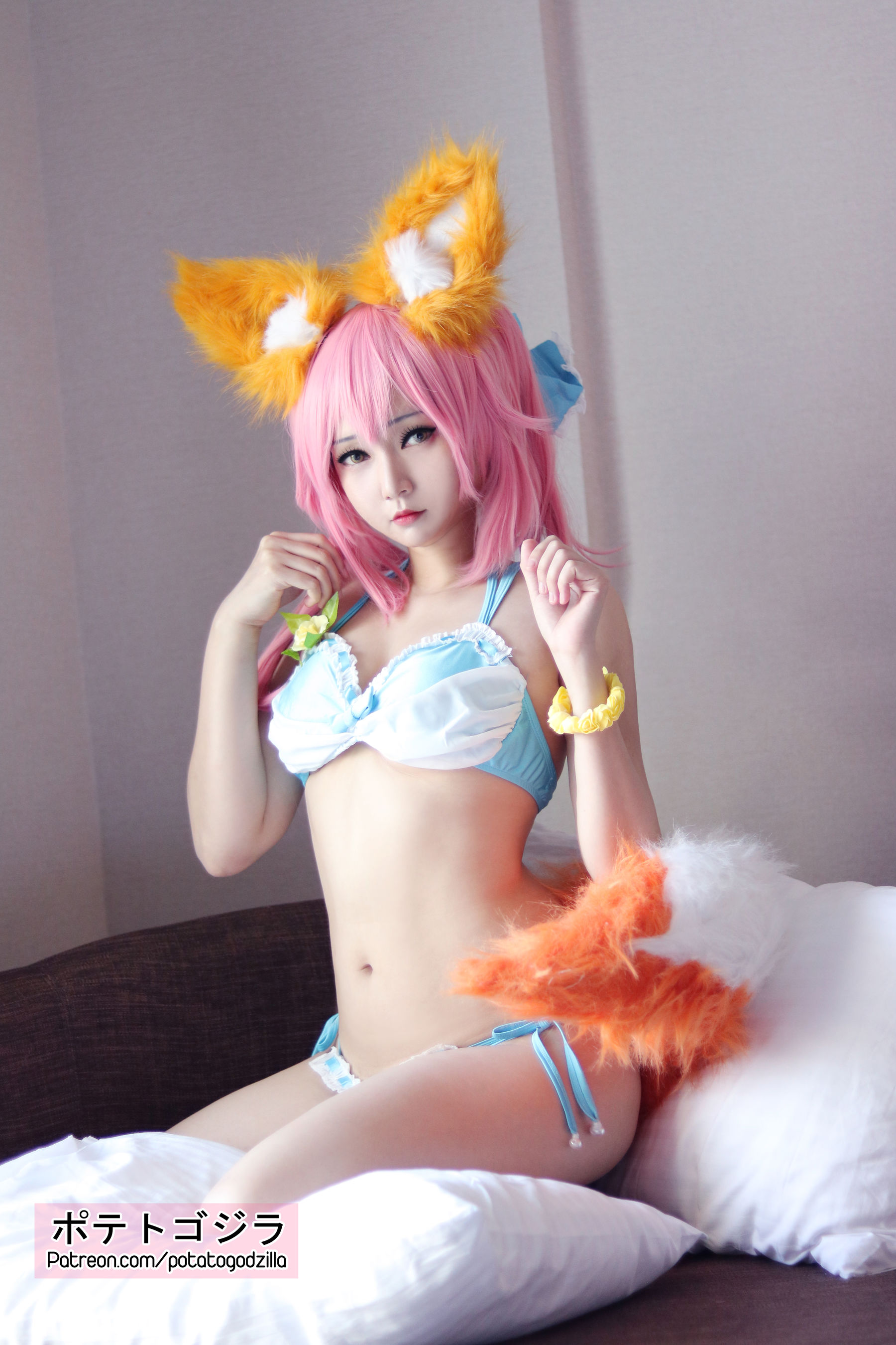 图片[8] - Potato Godzilla - Tamamo Bikini [20P] - 机器猫次元 - 机器猫次元