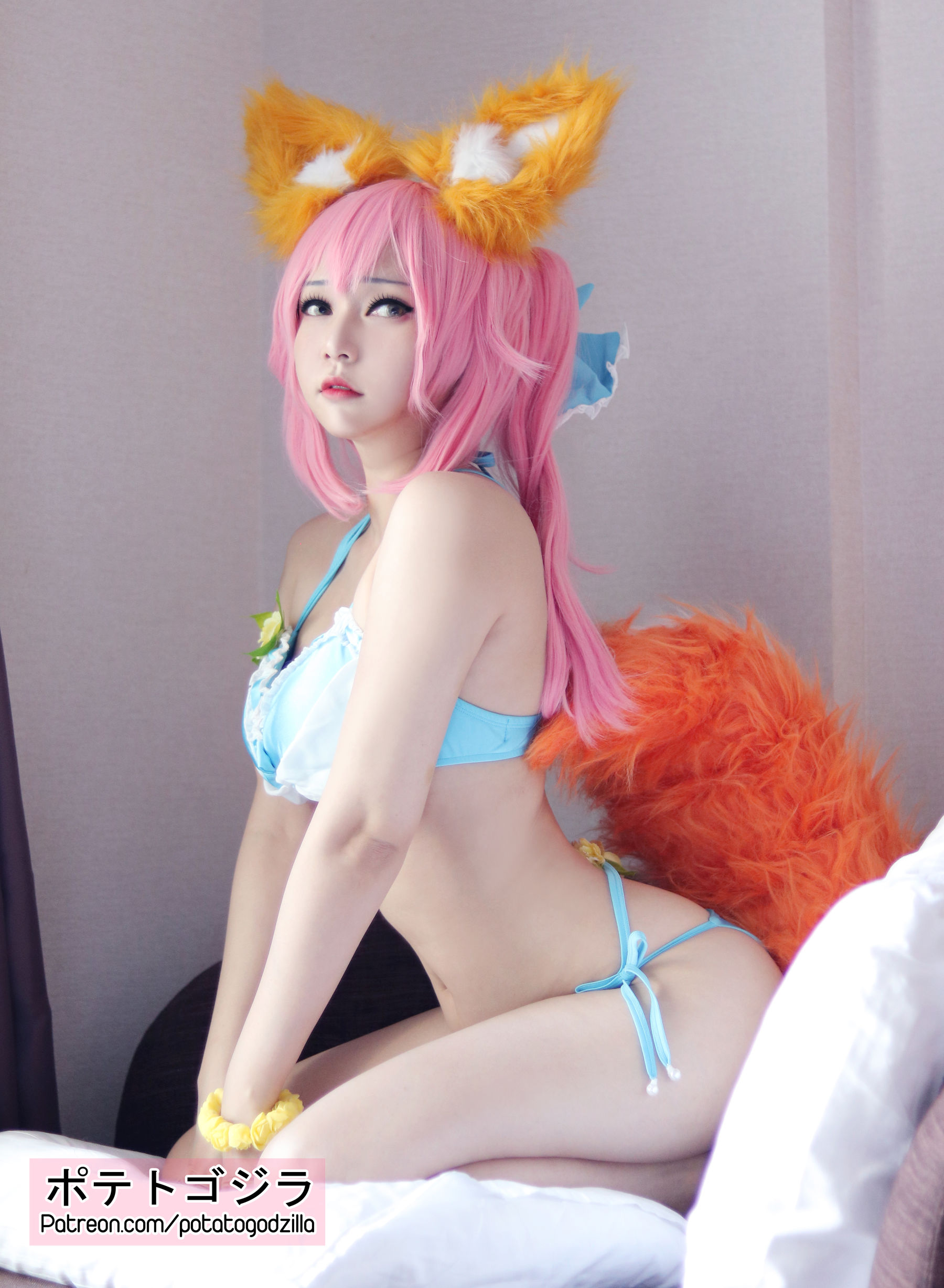 图片[7] - Potato Godzilla - Tamamo Bikini [20P] - 机器猫次元 - 机器猫次元