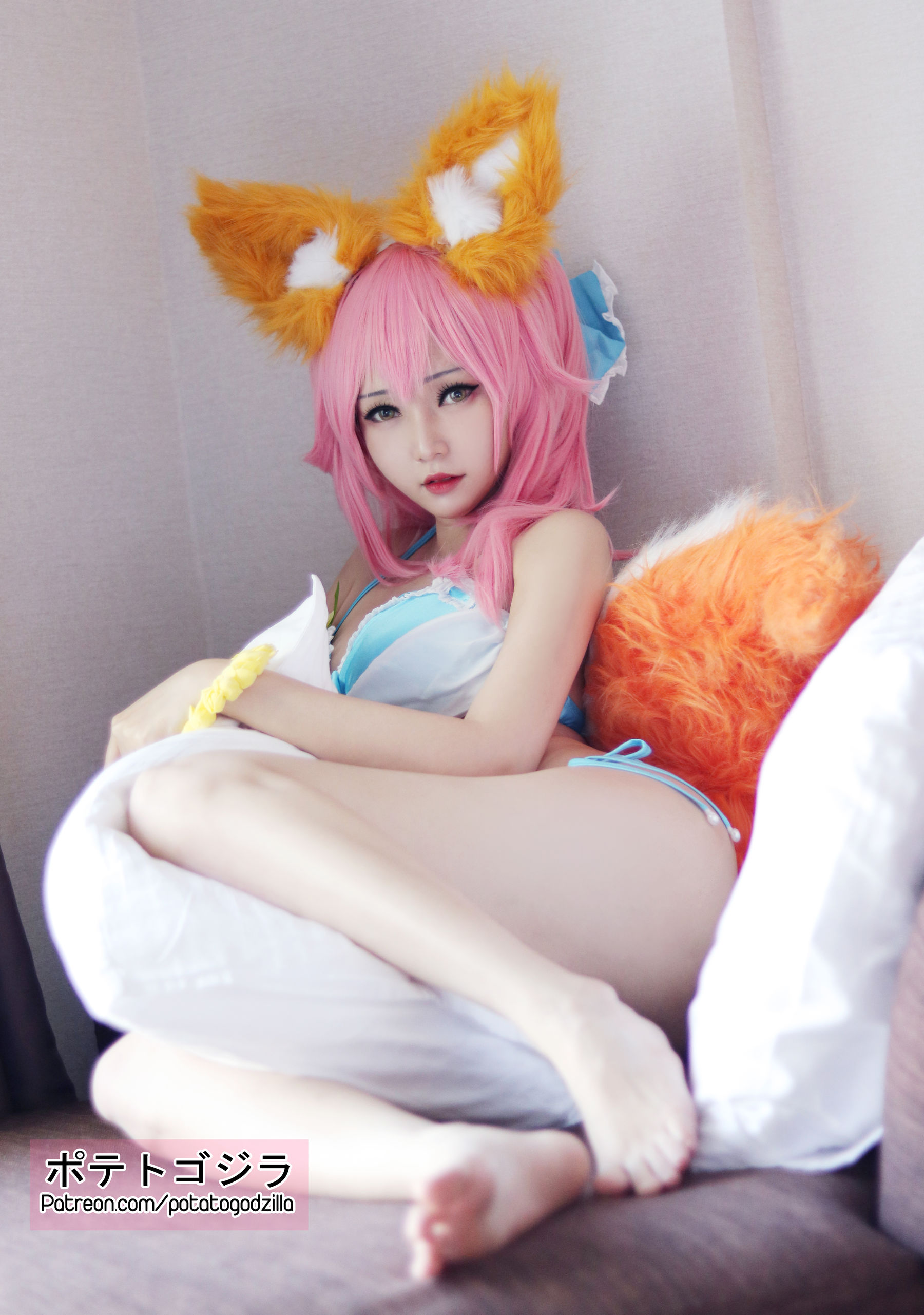 图片[5] - Potato Godzilla - Tamamo Bikini [20P] - 机器猫次元 - 机器猫次元