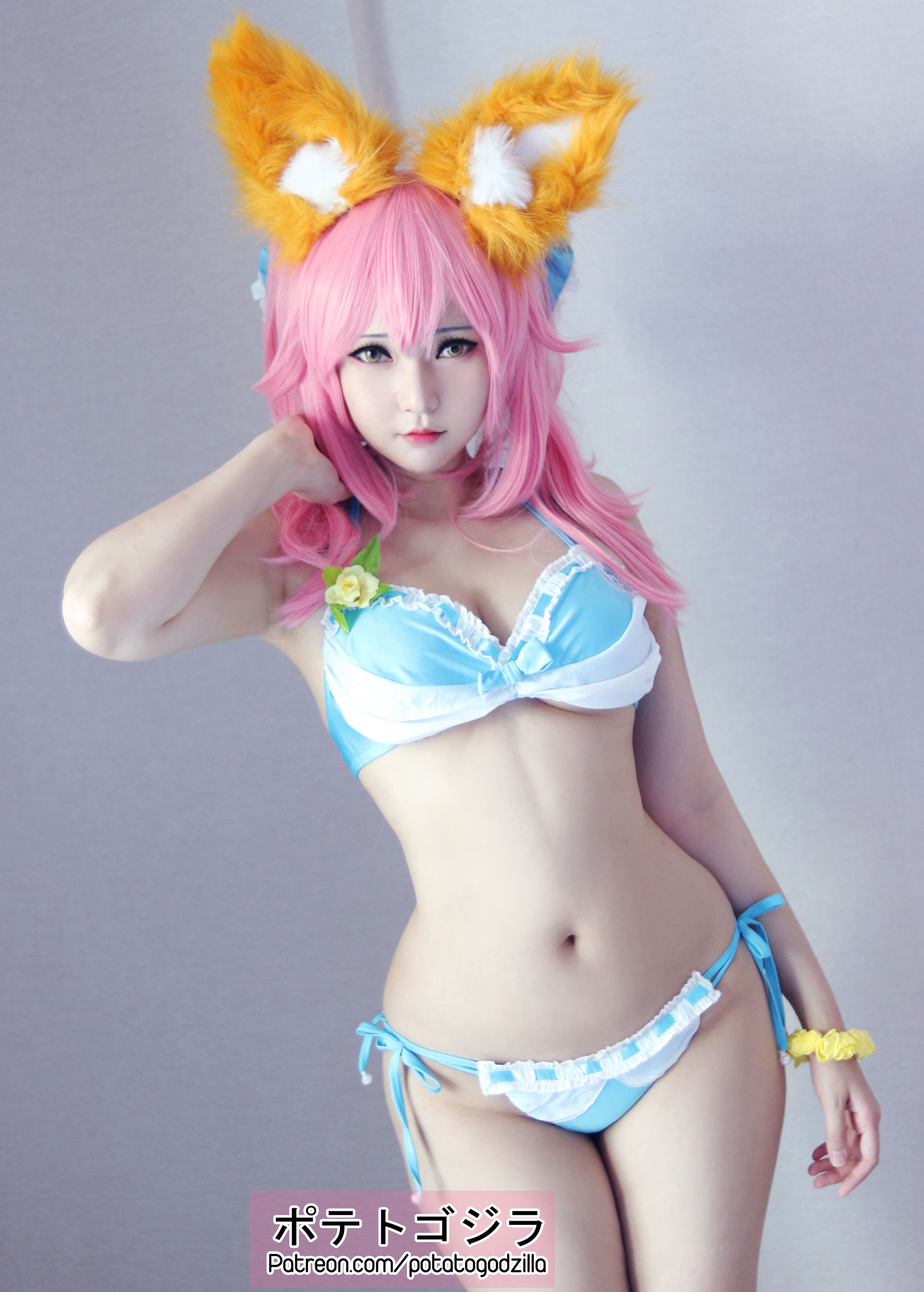 图片[1] - Potato Godzilla - Tamamo Bikini [20P] - 机器猫次元 - 机器猫次元