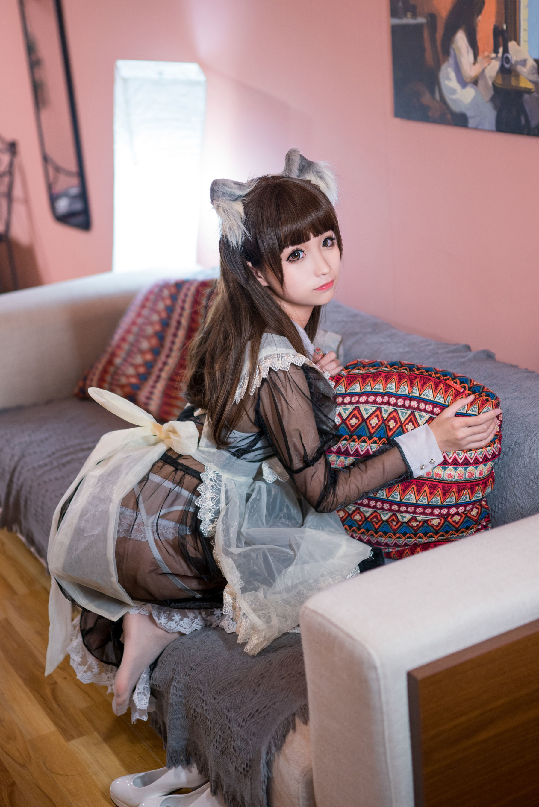 图片[4] - 蠢沫沫 黑透明女仆 [44P] - 机器猫次元 - 机器猫次元