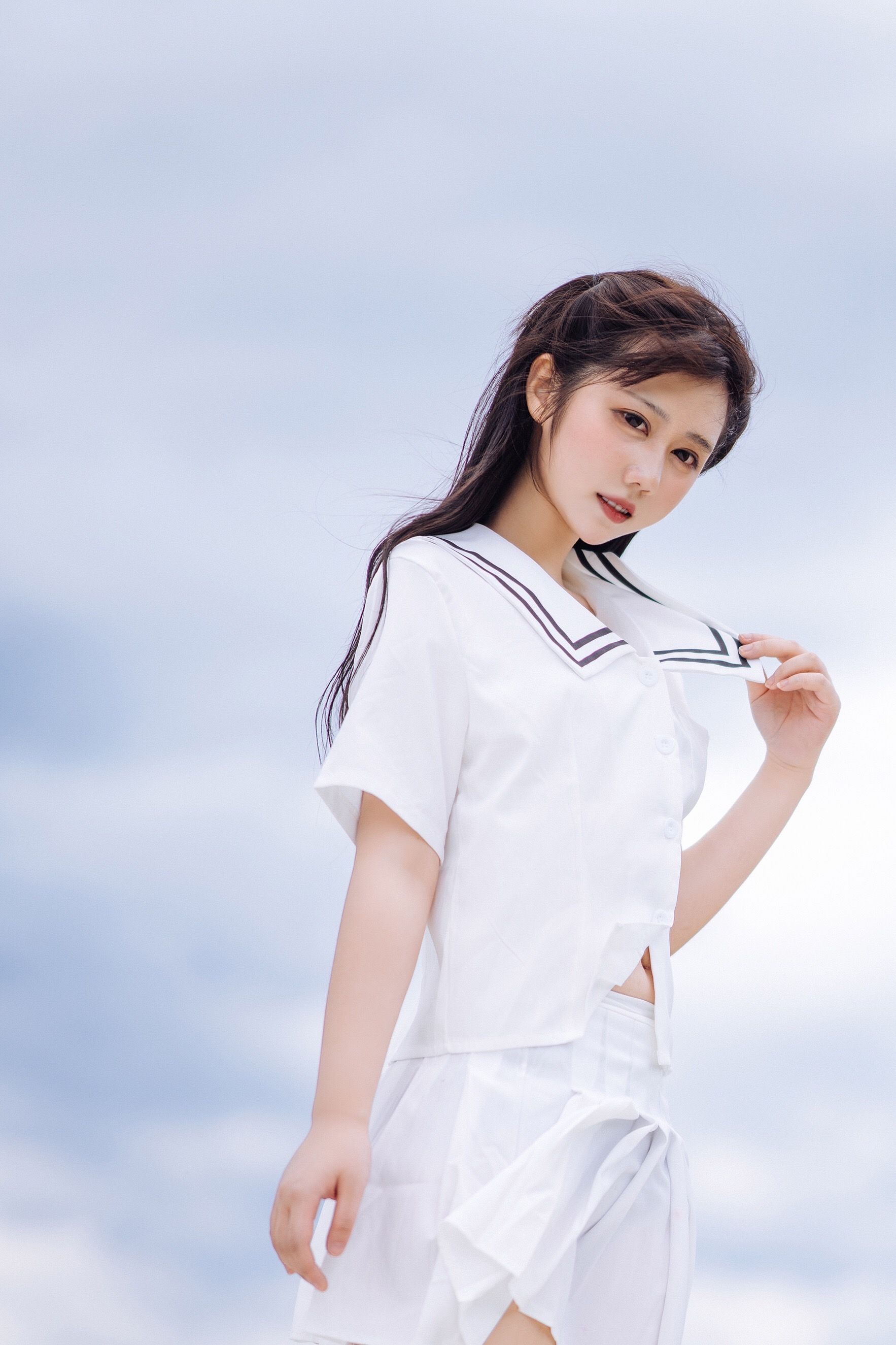 图片[2] - 镜酱 - 静夏之JK少女 [33P] - 机器猫次元 - 机器猫次元