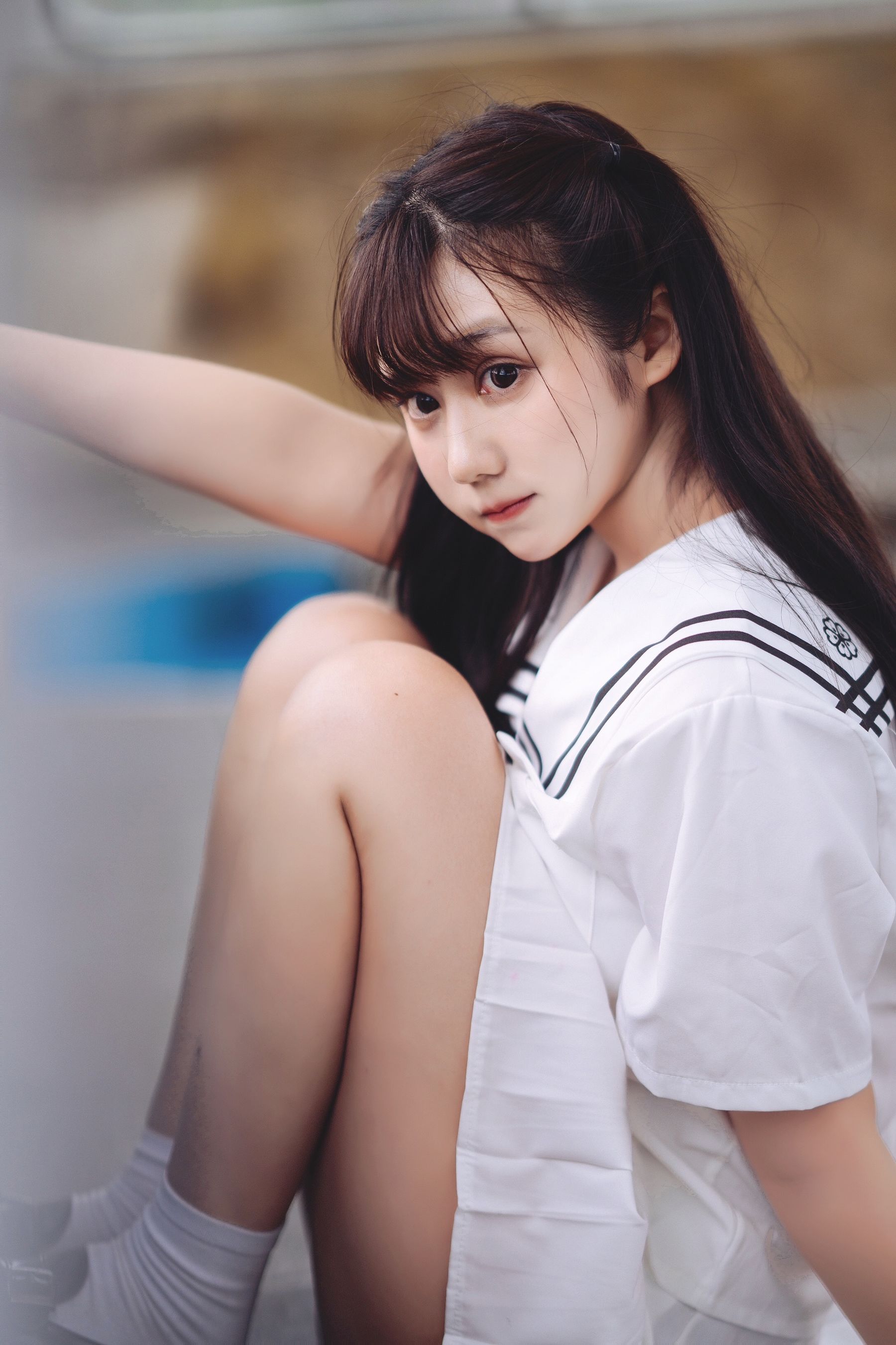 图片[1] - 镜酱 - 静夏之JK少女 [33P] - 机器猫次元 - 机器猫次元