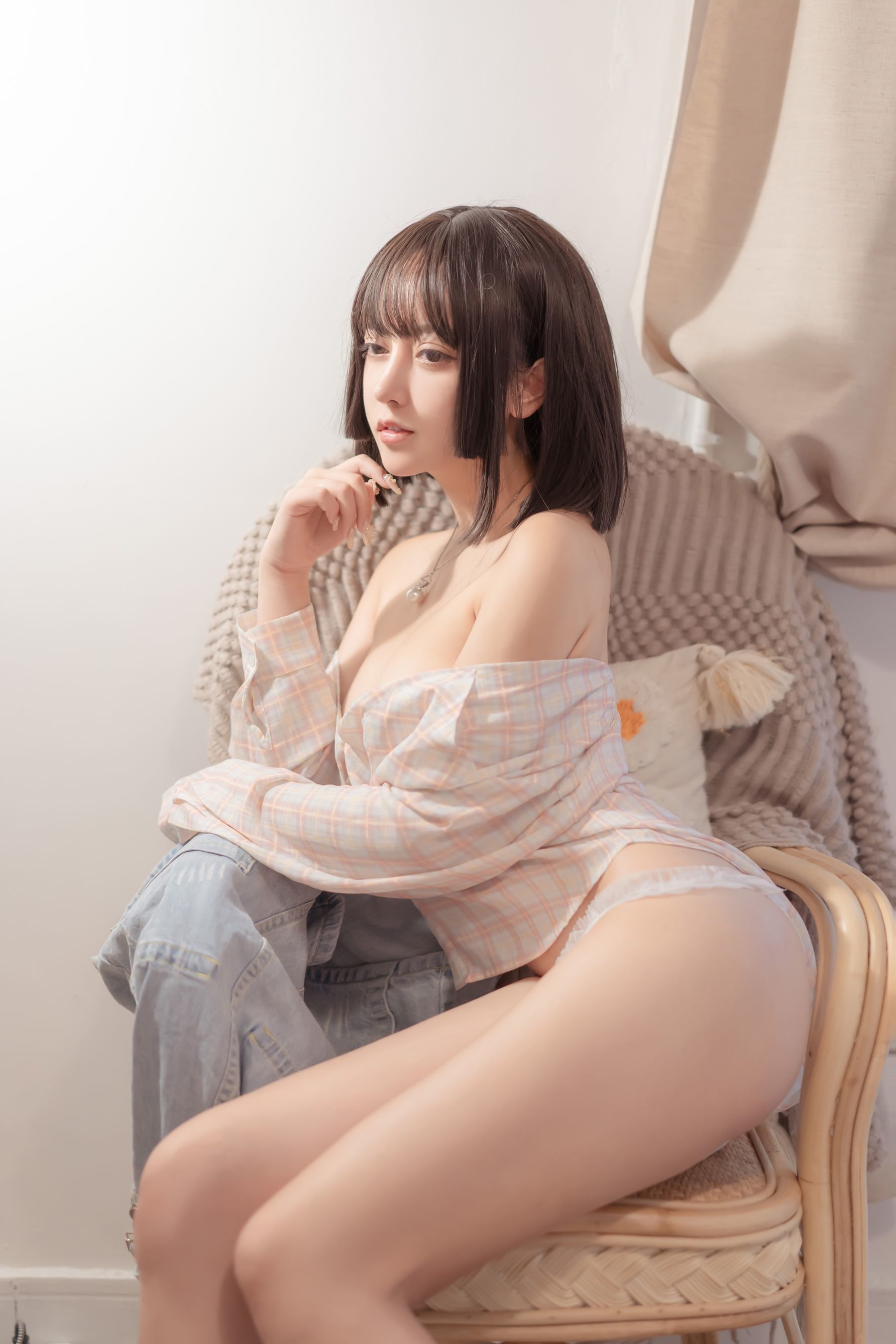 图片[7] - 米线线sama写真 背带裤 [29P] - 机器猫次元 - 机器猫次元