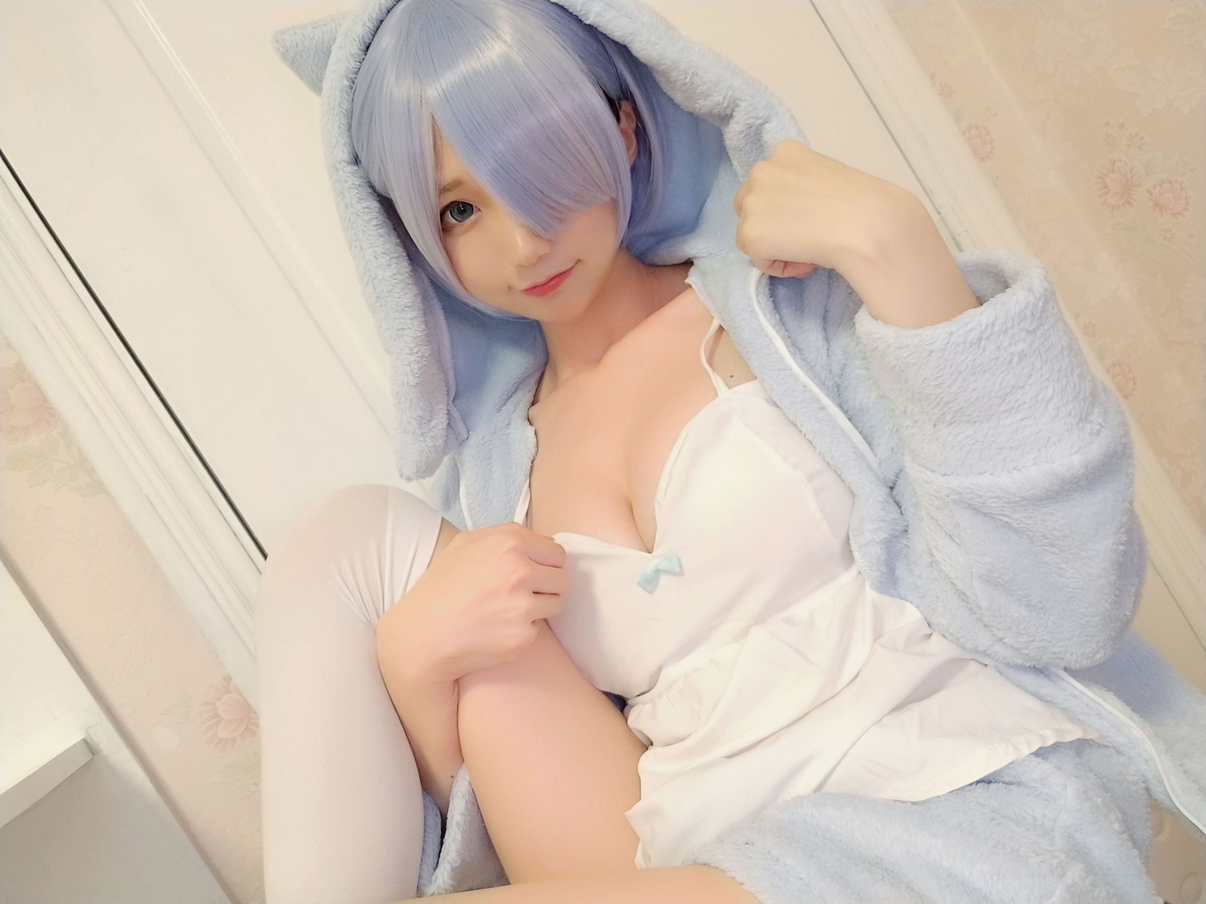 图片[4] - NAGISA魔物喵 - レム-猫耳パジャマ [8P] - 机器猫次元 - 机器猫次元