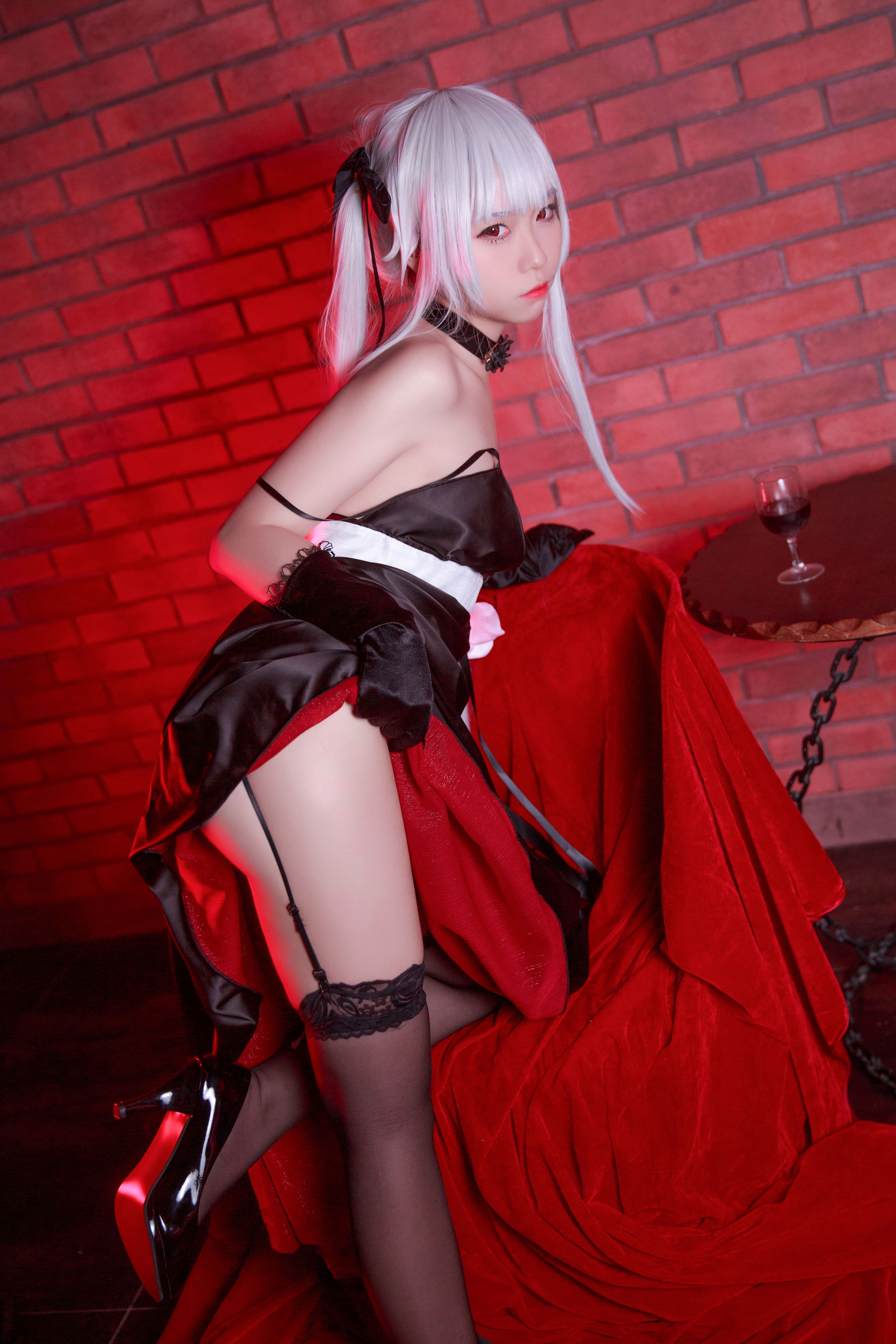 图片[5] - G44不会受伤 - 雾枝黑裙礼服 [13P] - 机器猫次元 - 机器猫次元