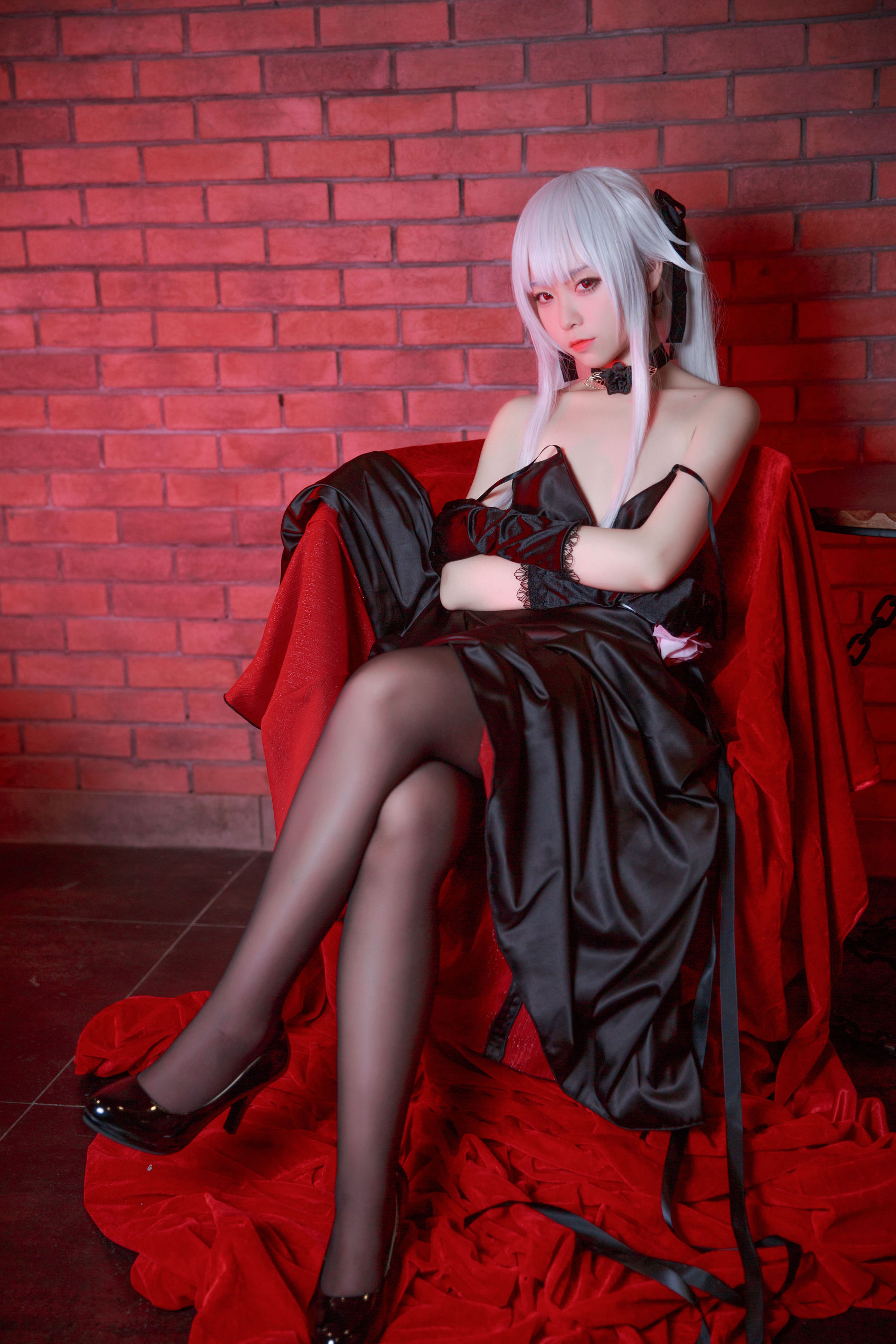 图片[2] - G44不会受伤 - 雾枝黑裙礼服 [13P] - 机器猫次元 - 机器猫次元