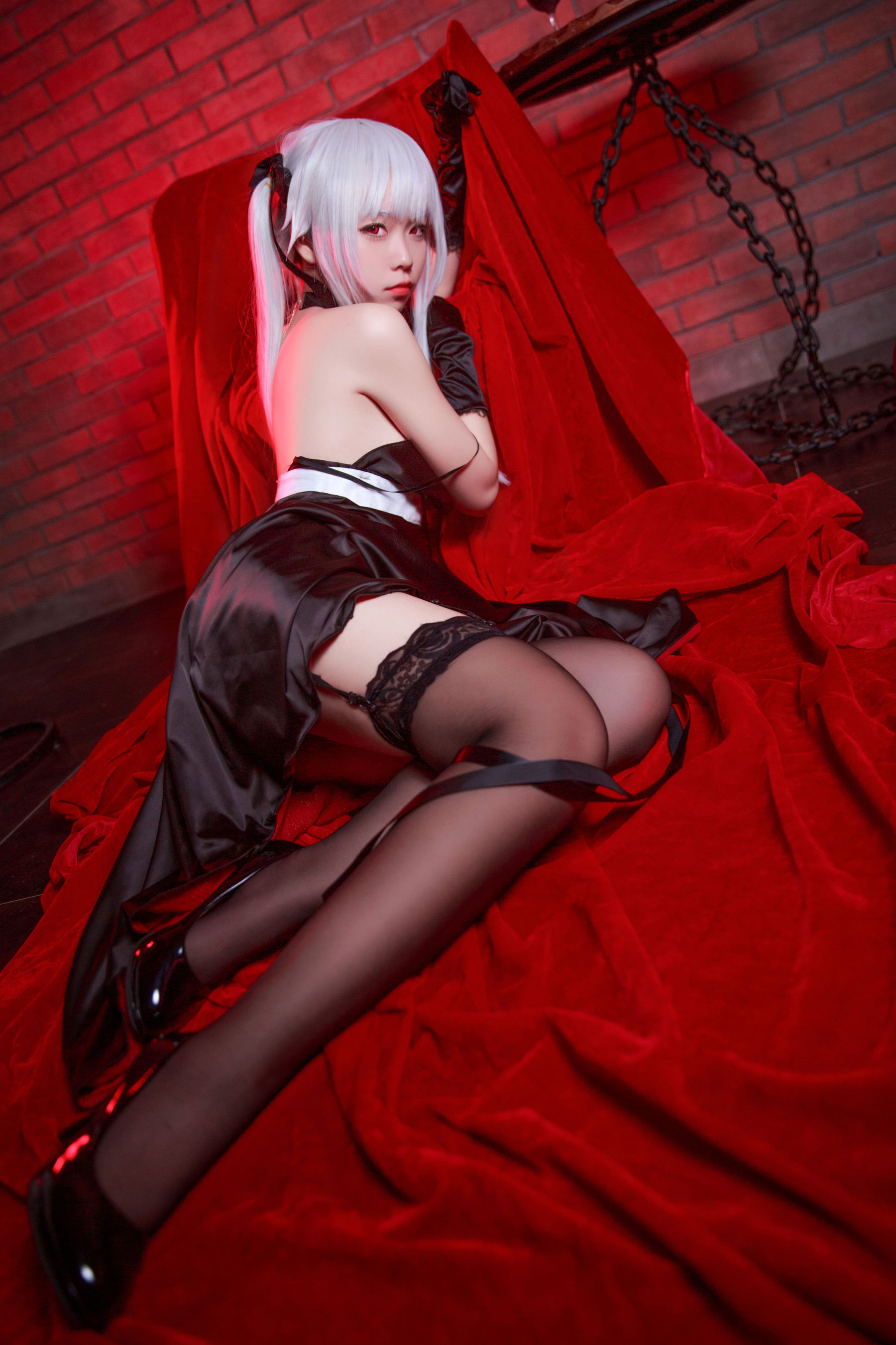 图片[6] - G44不会受伤 - 雾枝黑裙礼服 [13P] - 机器猫次元 - 机器猫次元